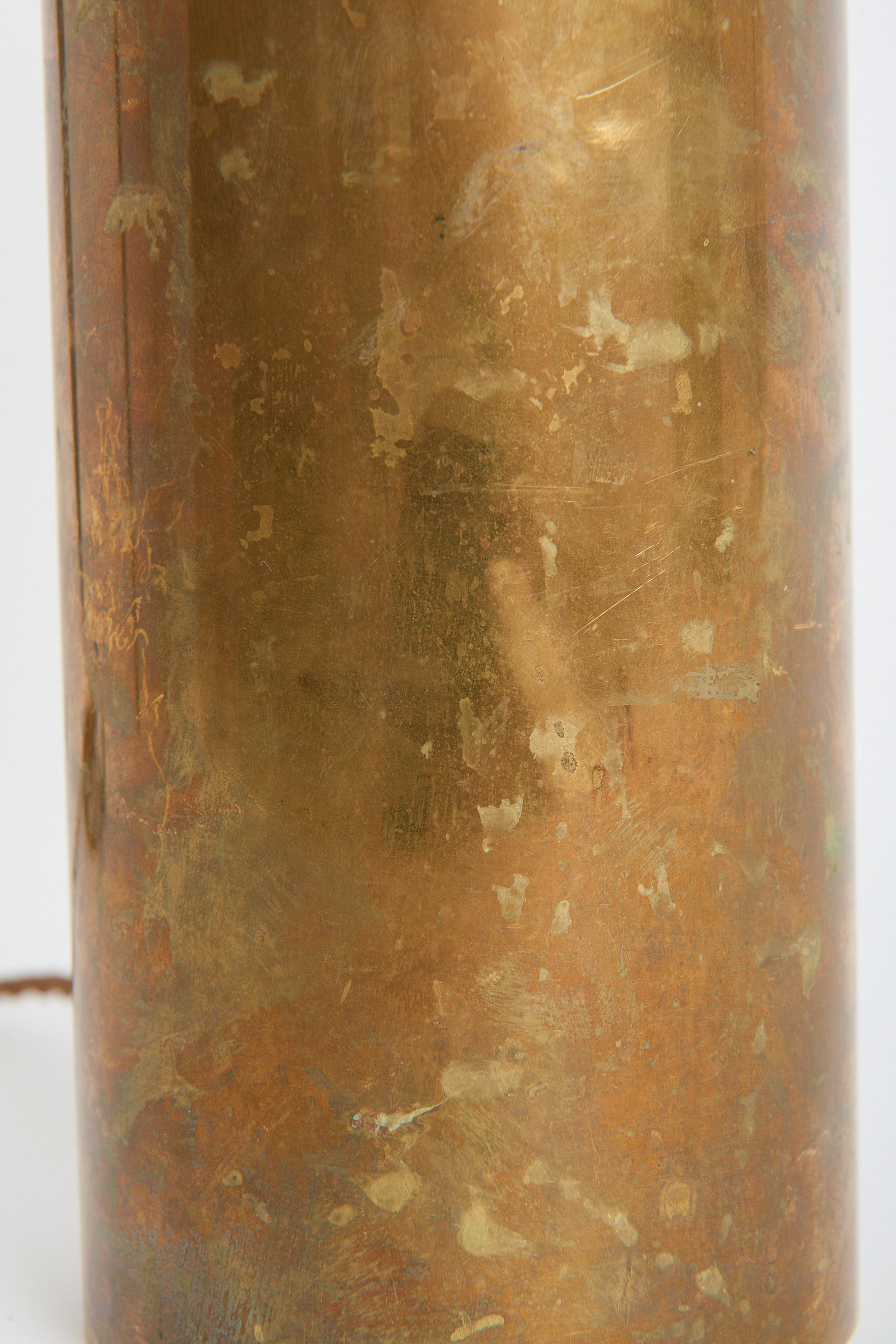 Mid-Century Brass Table Lamp