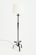 8613- Wrought Iron Floor Lamp