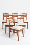 8622- Set of 6 Mid-Century Dining Chairs