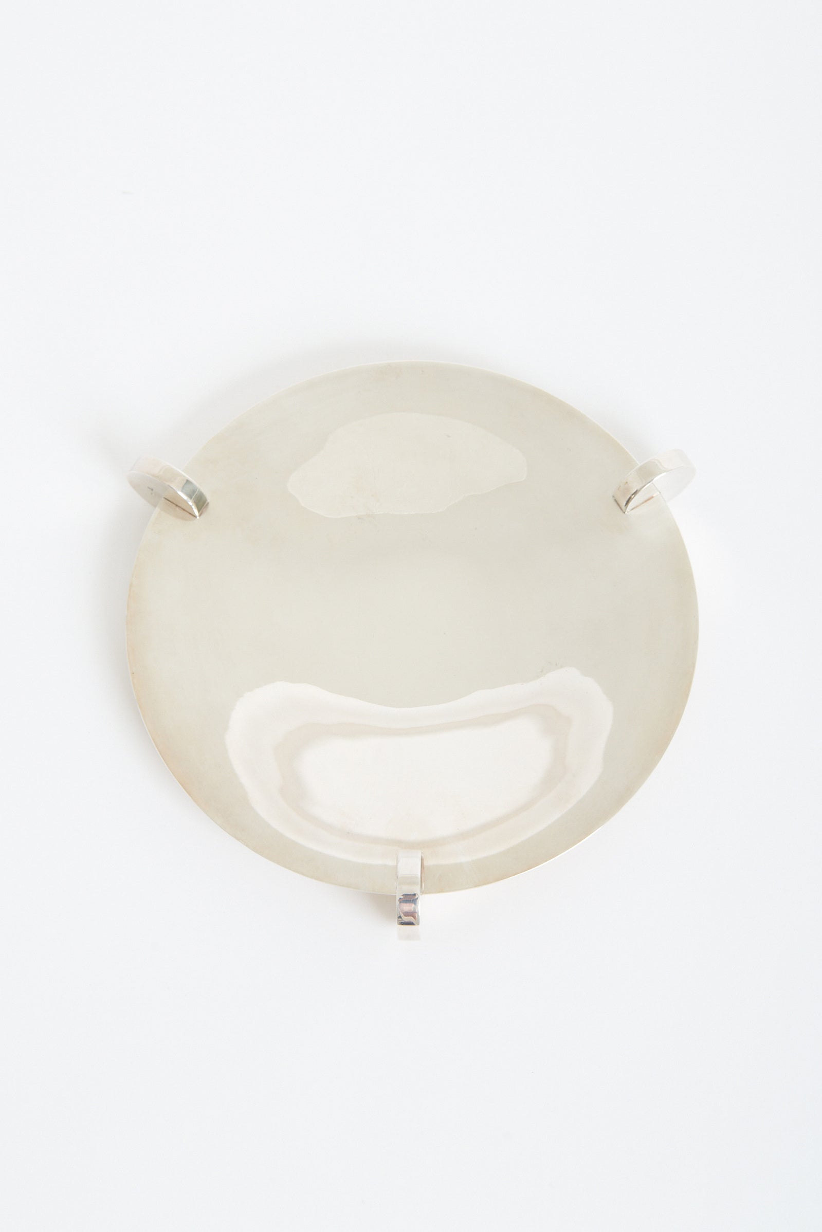 Art Deco Silvered Bowl by Maison Ercuis