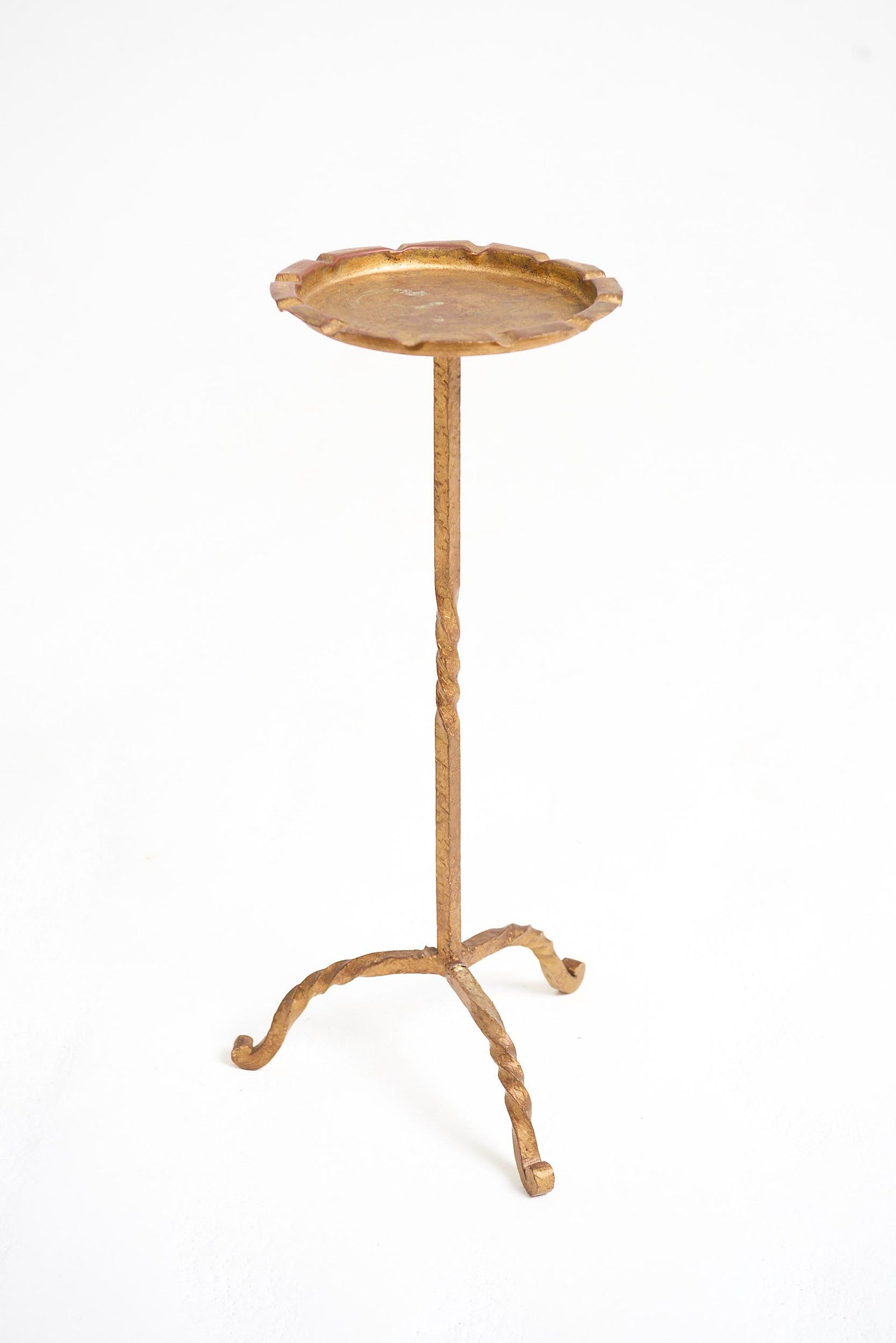 8649- Gilt Martini Table