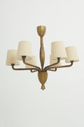 8659- Art Deco Bronze Ceiling Light