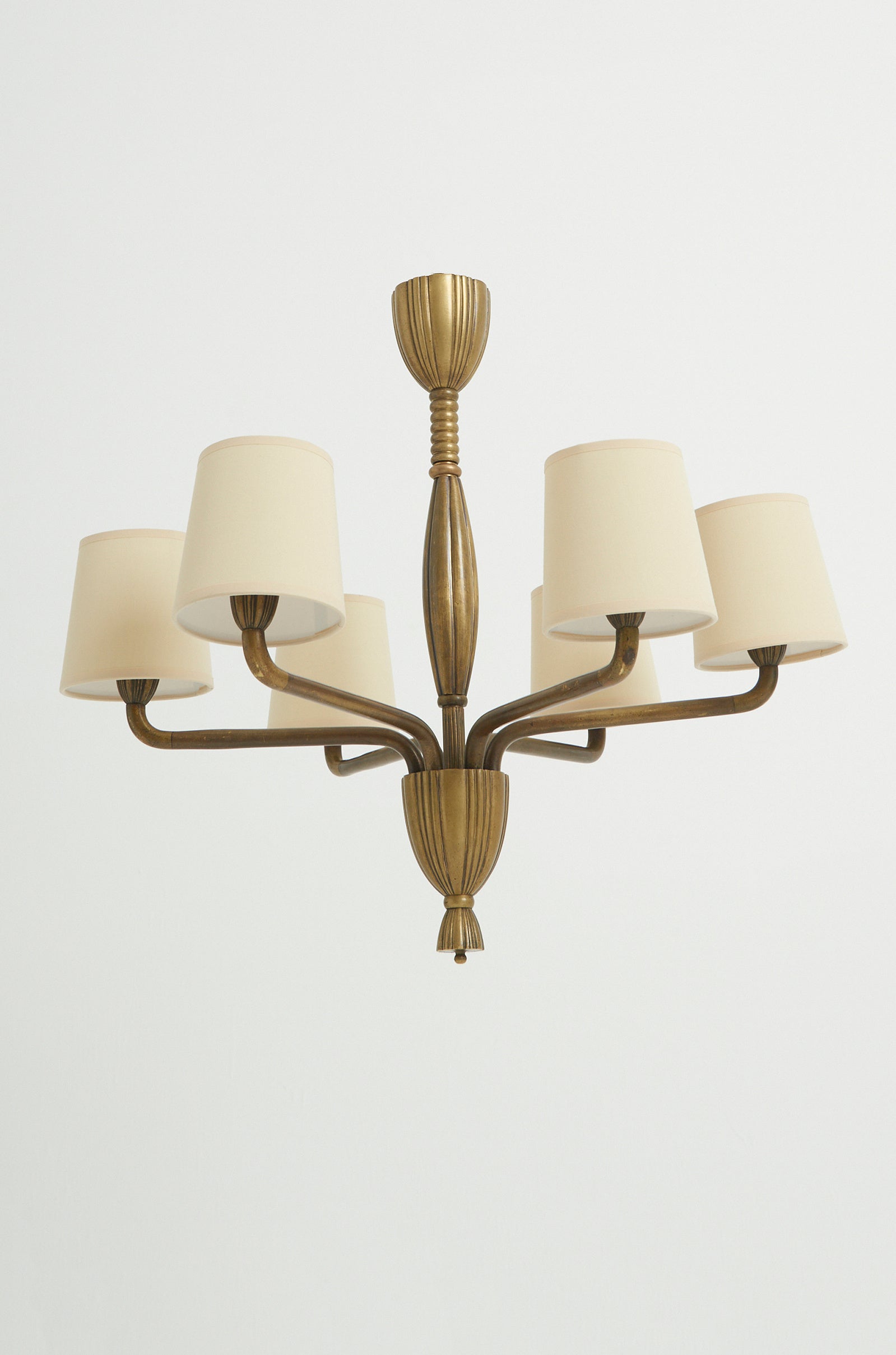 8659- Art Deco Bronze Ceiling Light