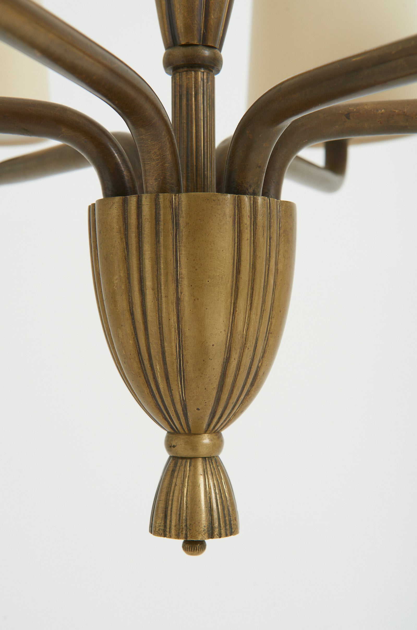 Art Deco Bronze Ceiling Light