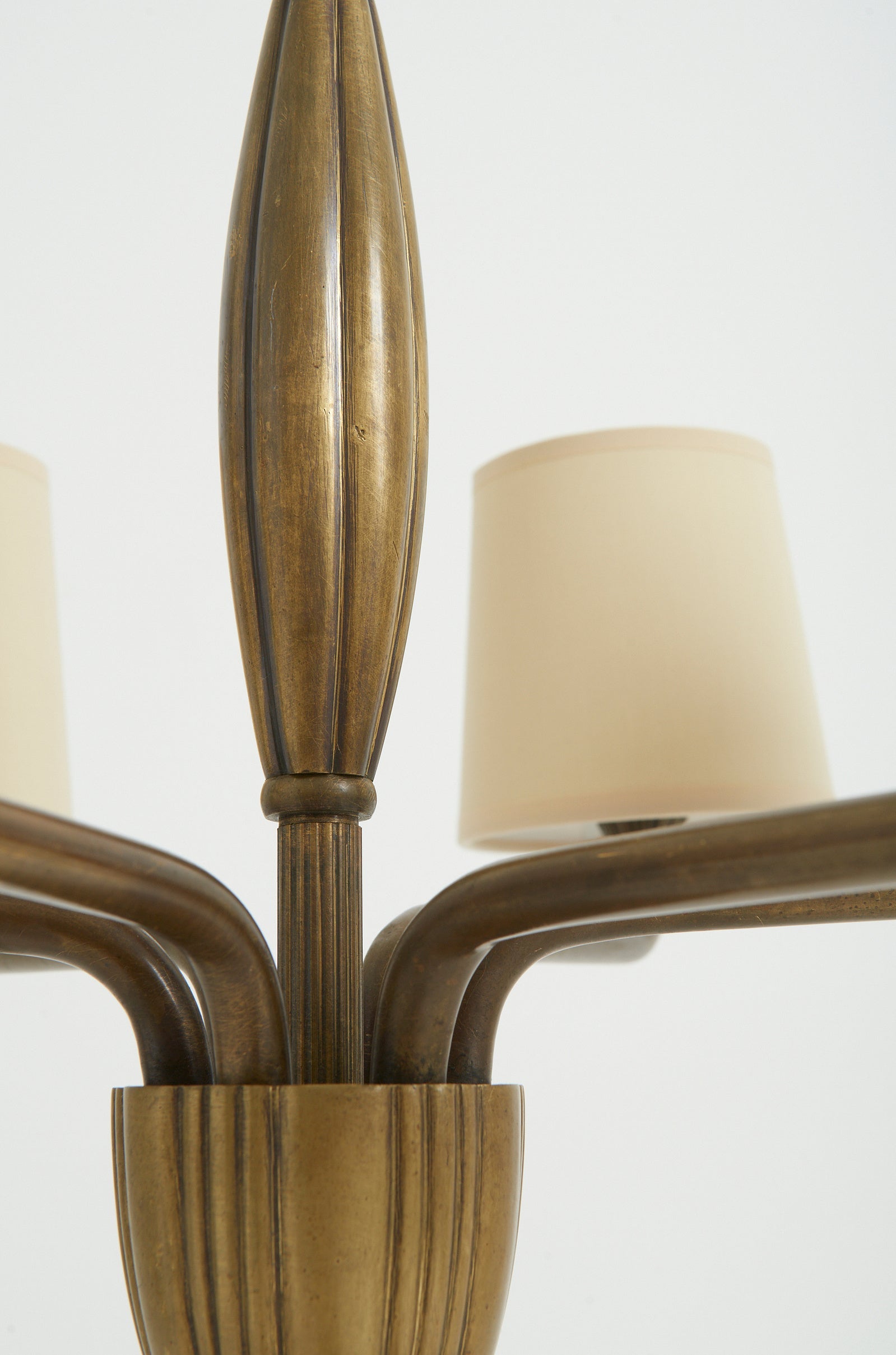 Art Deco Bronze Ceiling Light