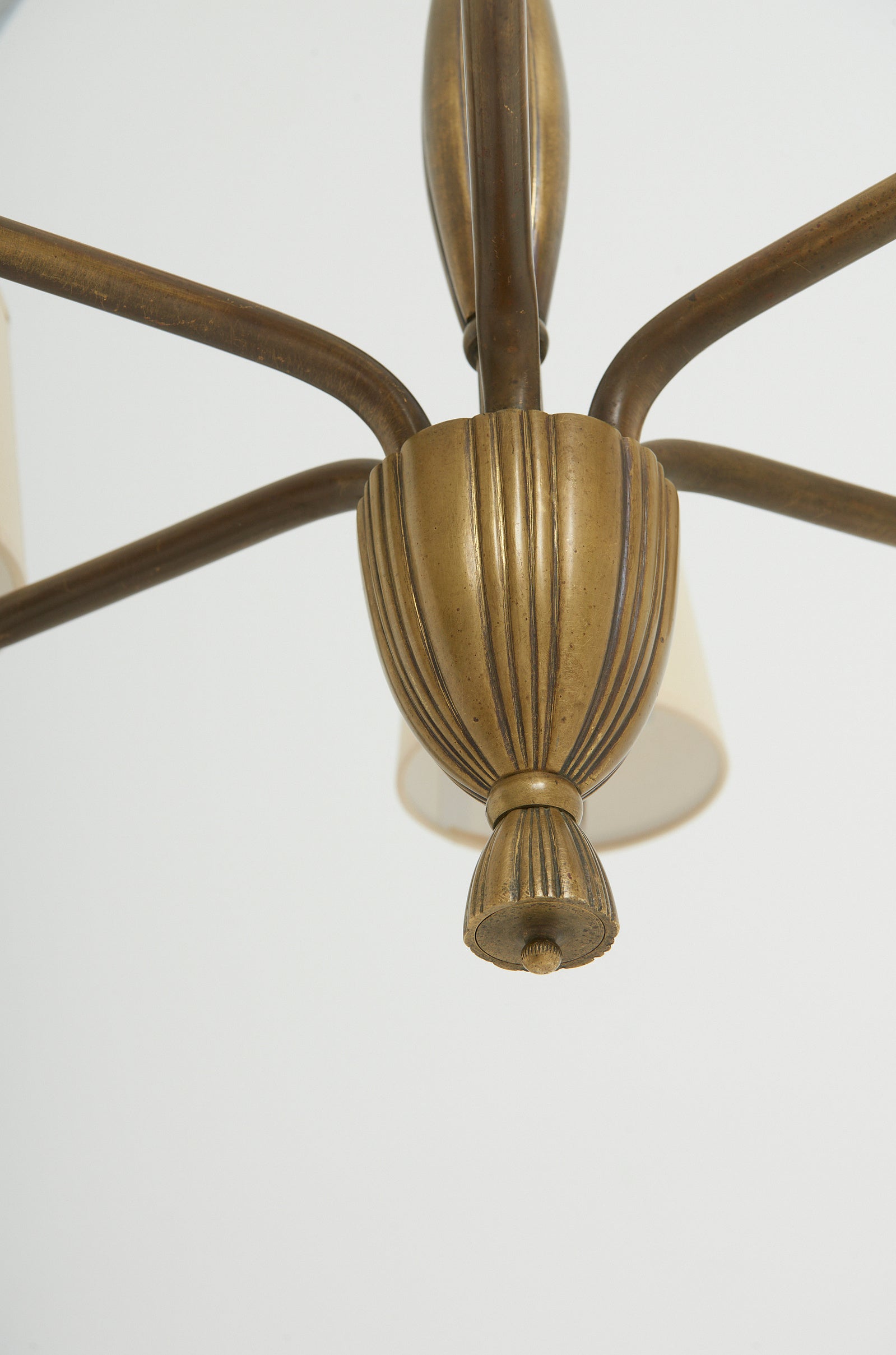 Art Deco Bronze Ceiling Light