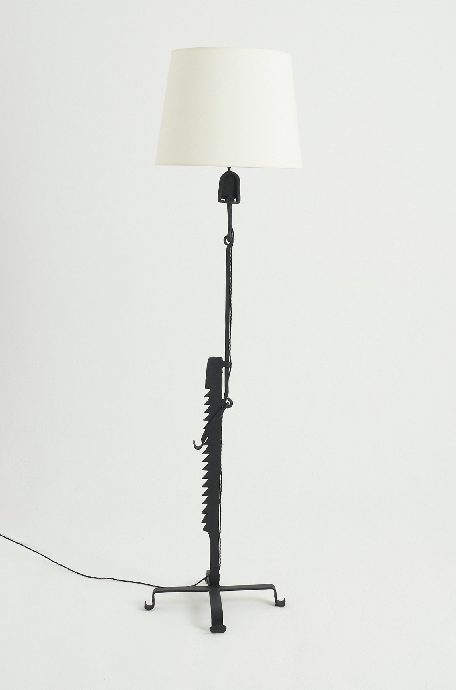 Forged Iron Floor Lamp