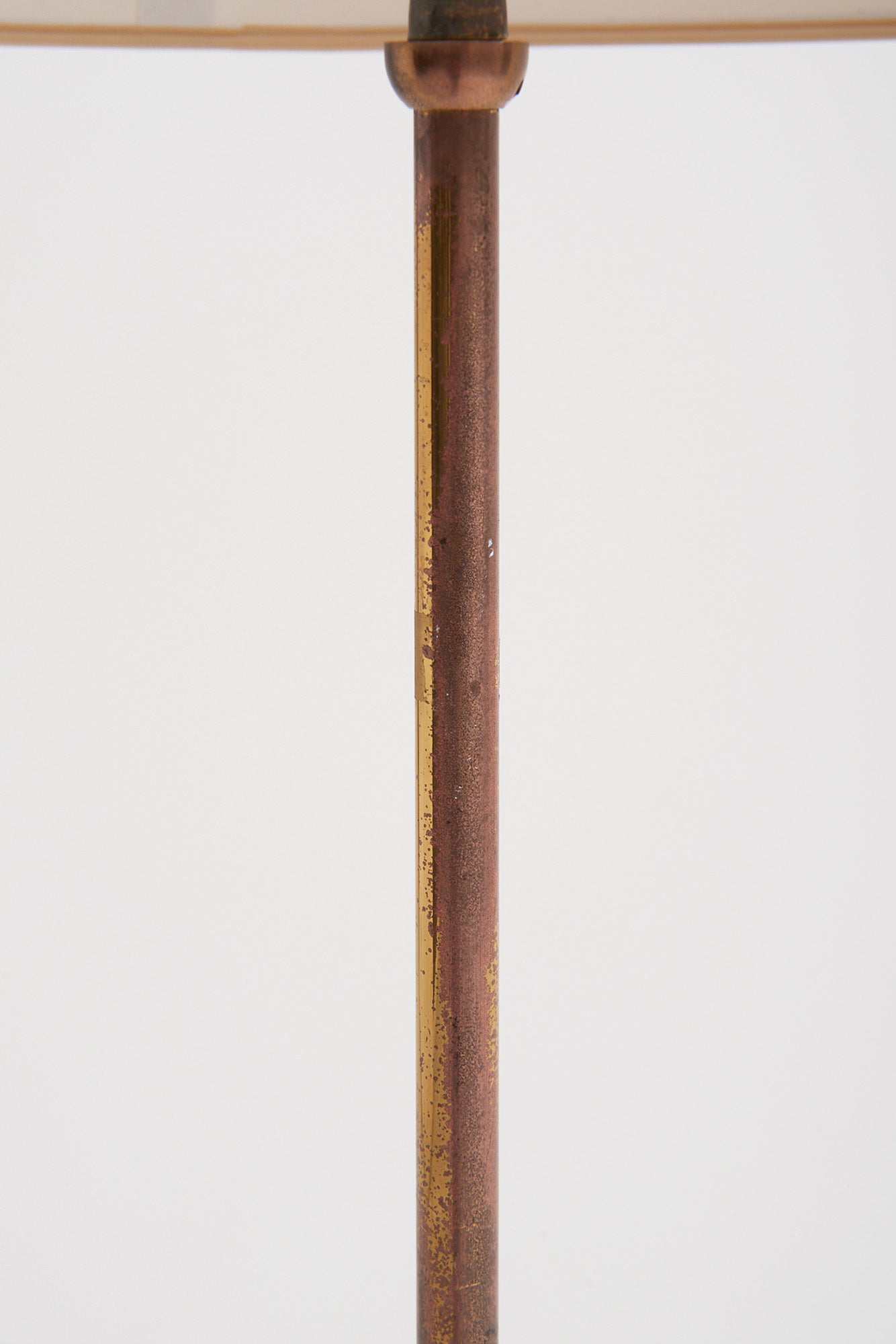 Mid-Century Brass Floor Lamp