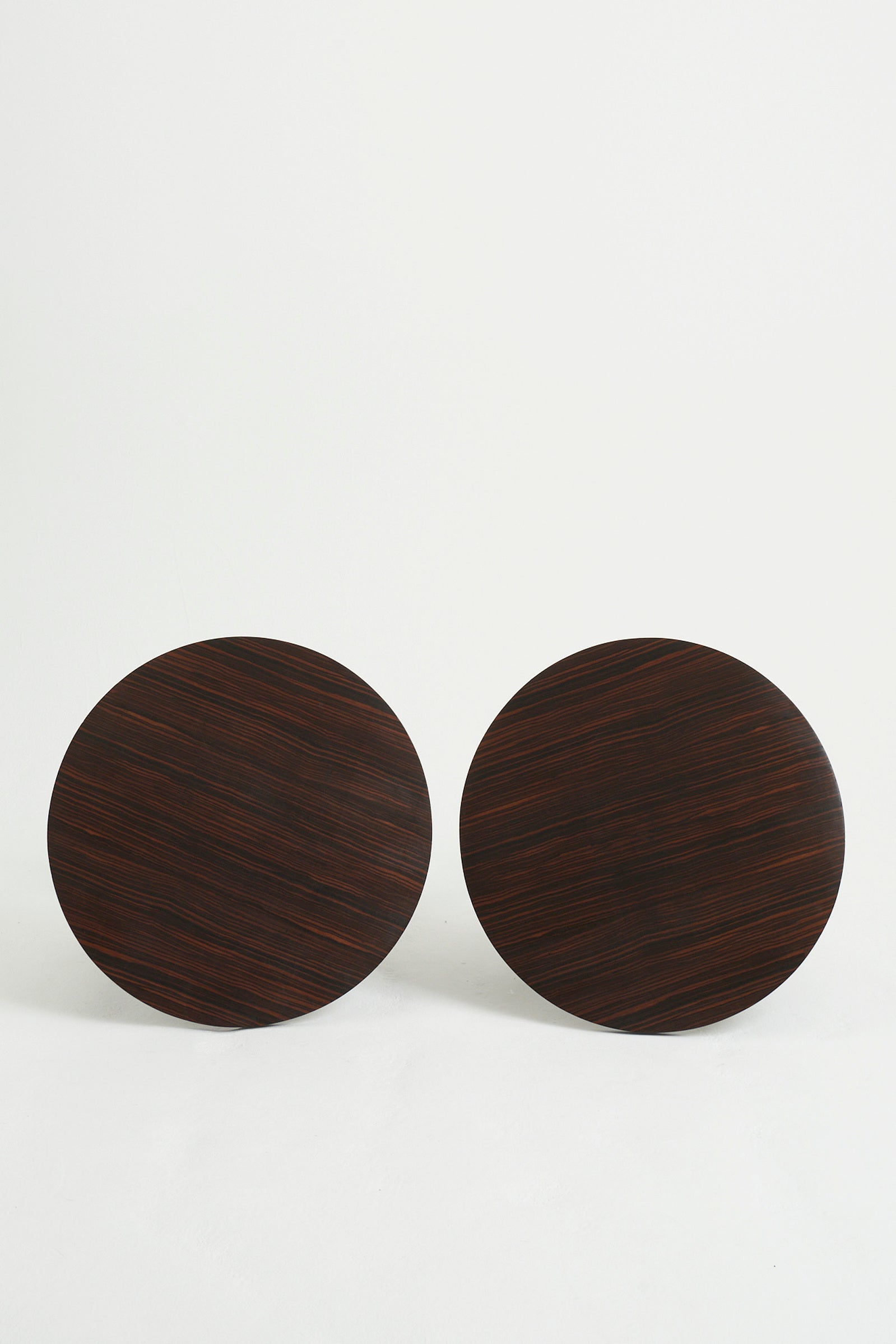 Pair of Art Deco Macassar Ebony Side Tables