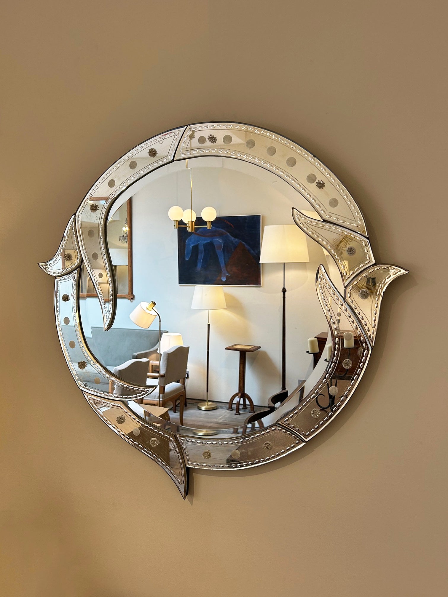 Mid-Century Venetian Mirror
