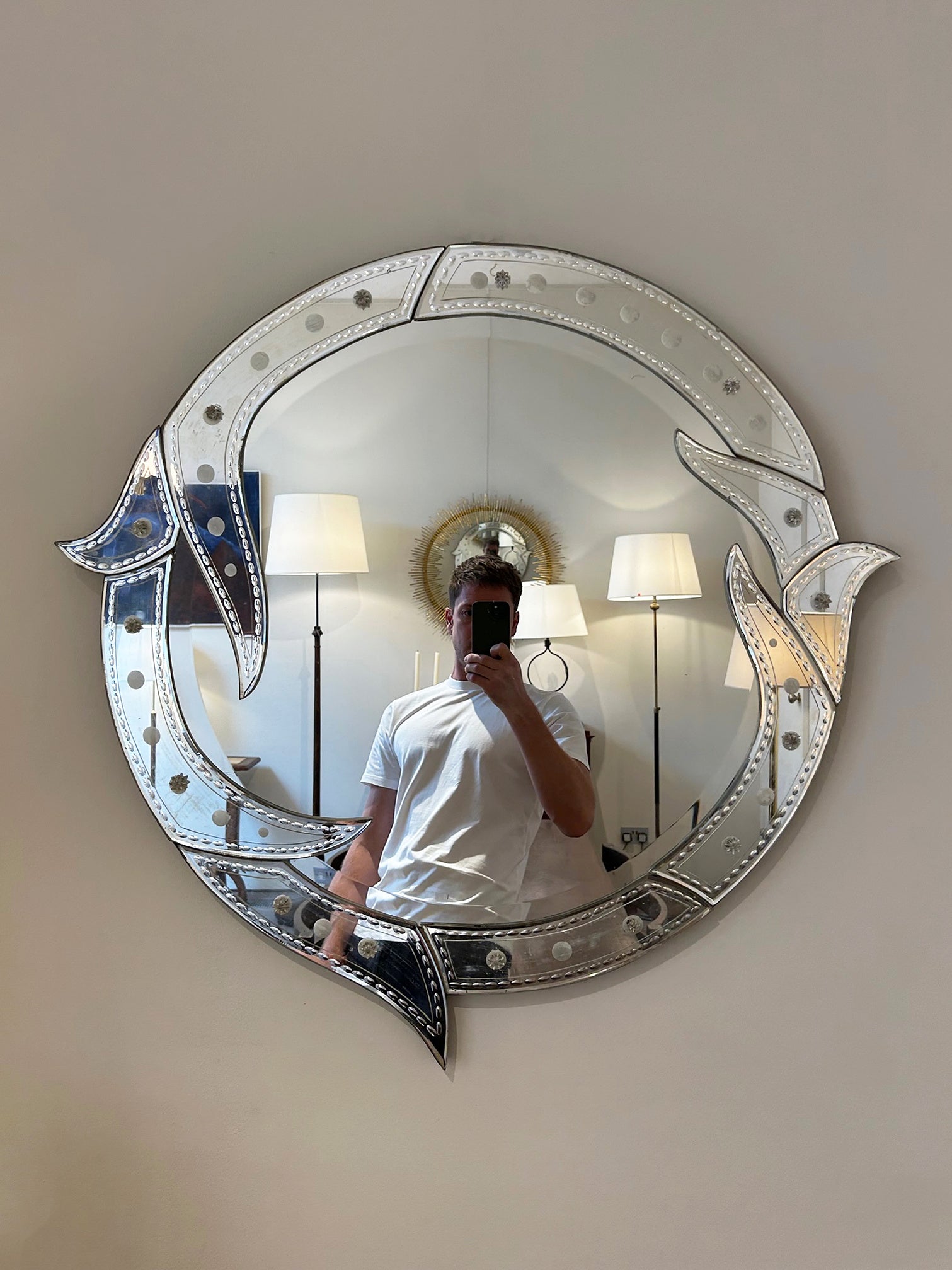 Mid-Century Venetian Mirror