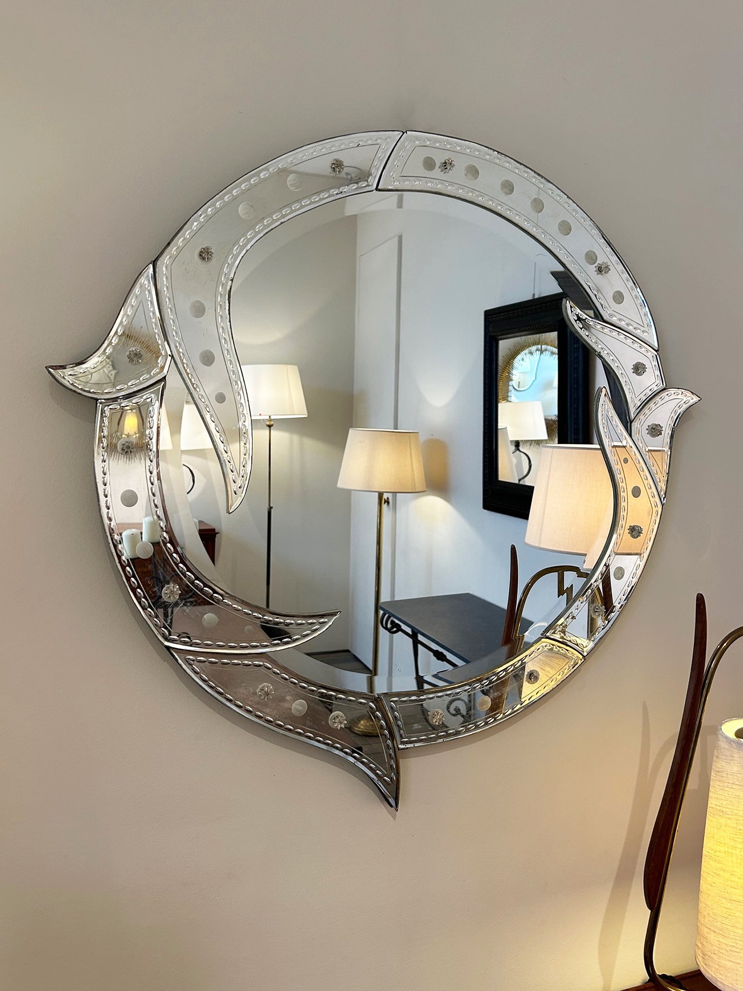 Mid-Century Venetian Mirror