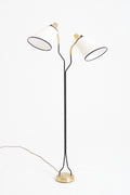 8716- Mid-Century Two-Arm Floor Lamp