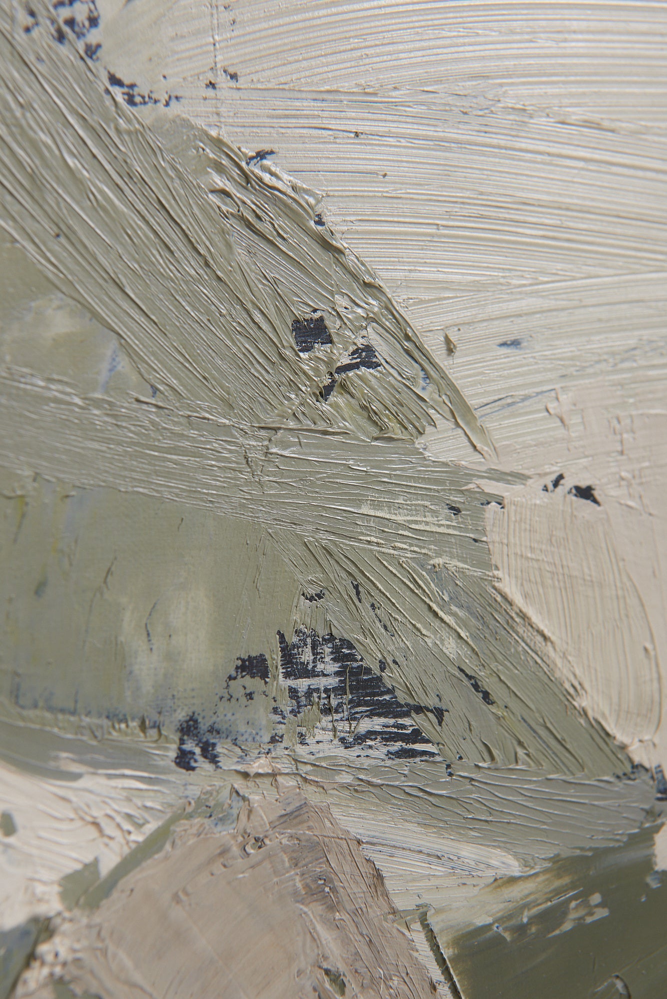 Large Abstract Painting Stig Wernheden (1921-1997)