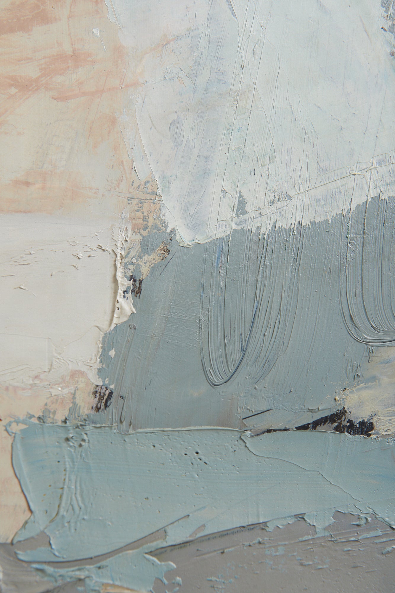 Large Abstract Painting Stig Wernheden (1921-1997)