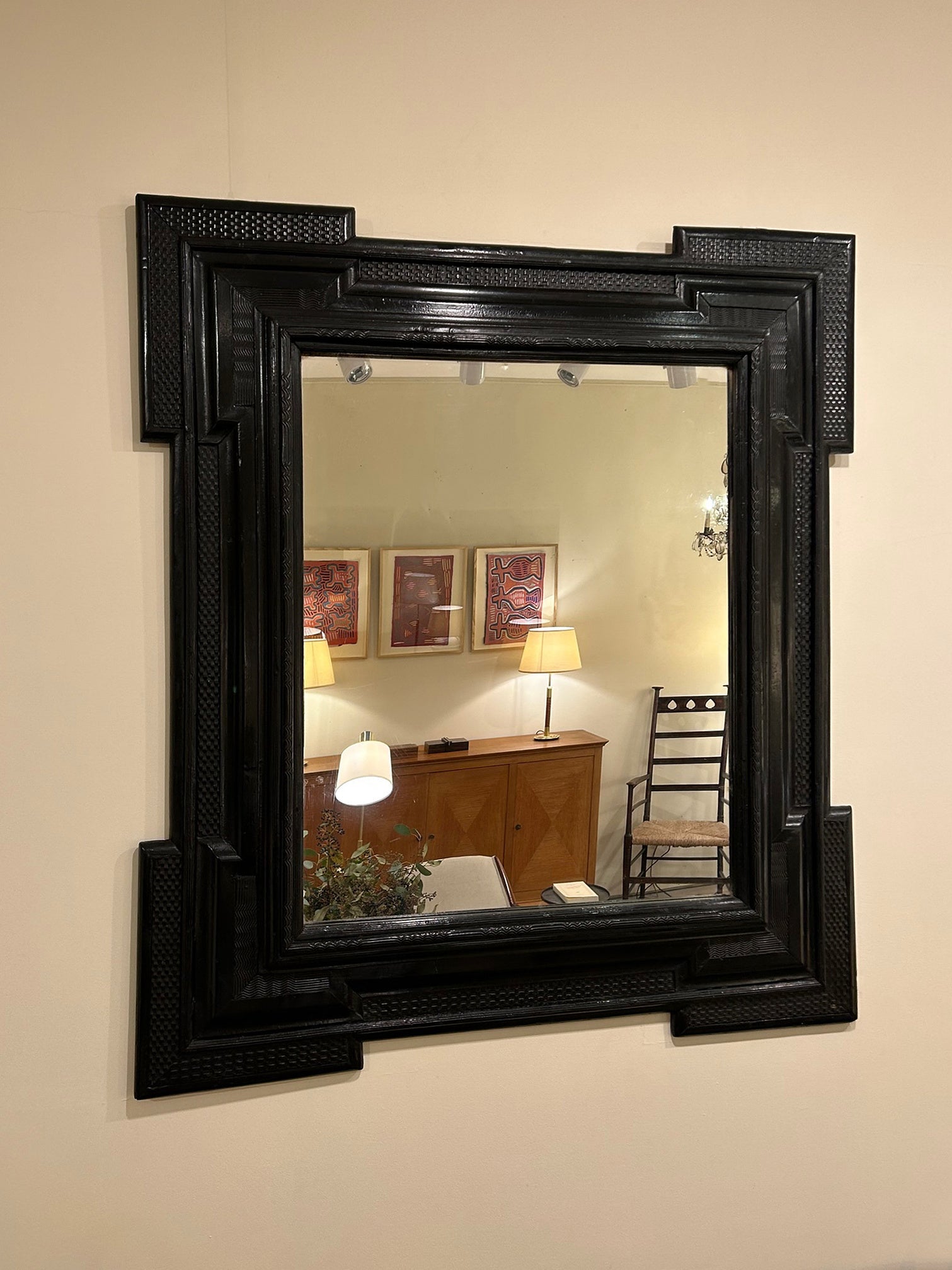 Large Flemish Mirror