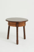 8730- Oak and Rush Table