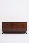 8735- Art Deco Macassar Chest of Drawers