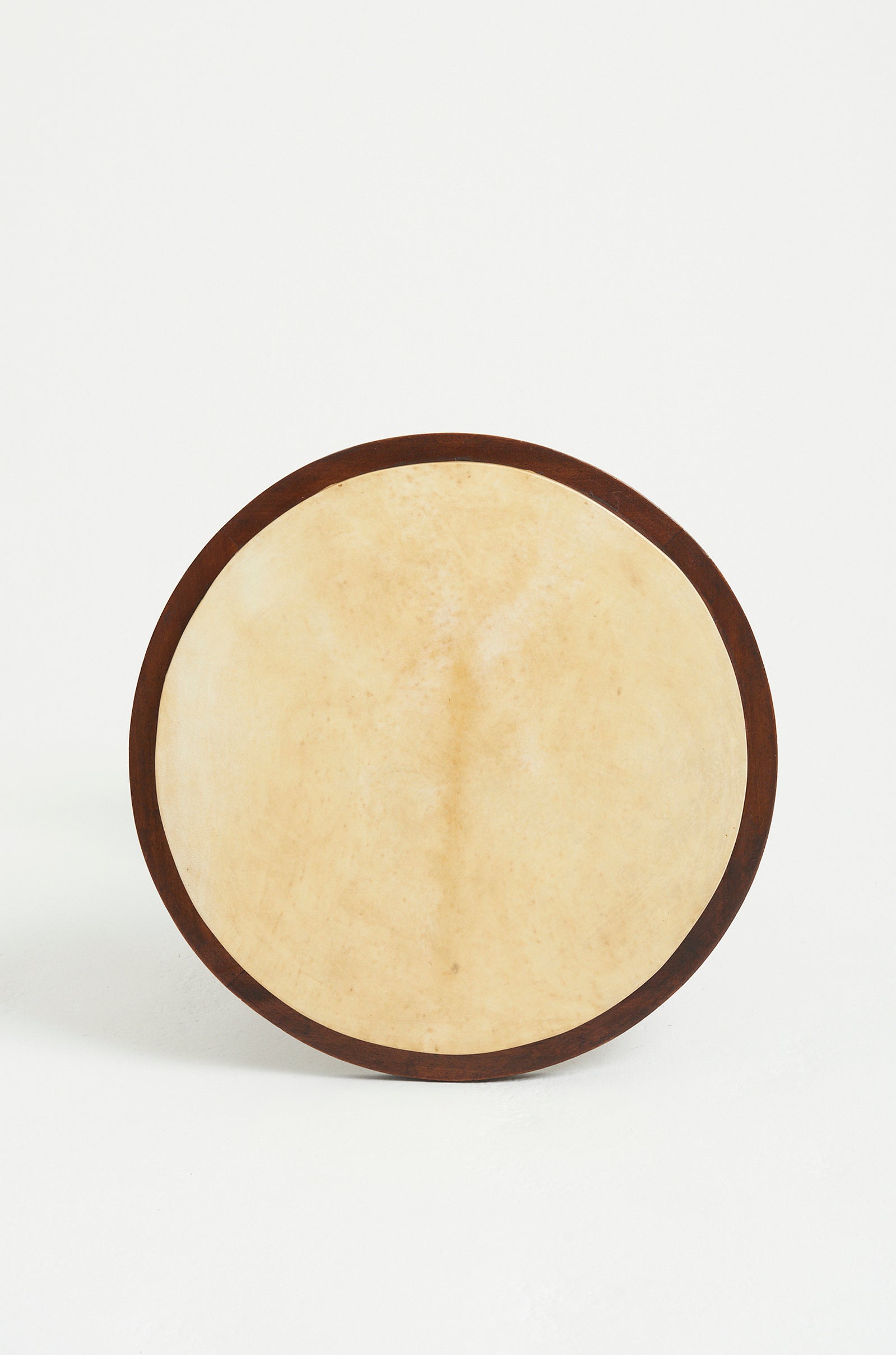 Art Deco Velum and Beech Side Table