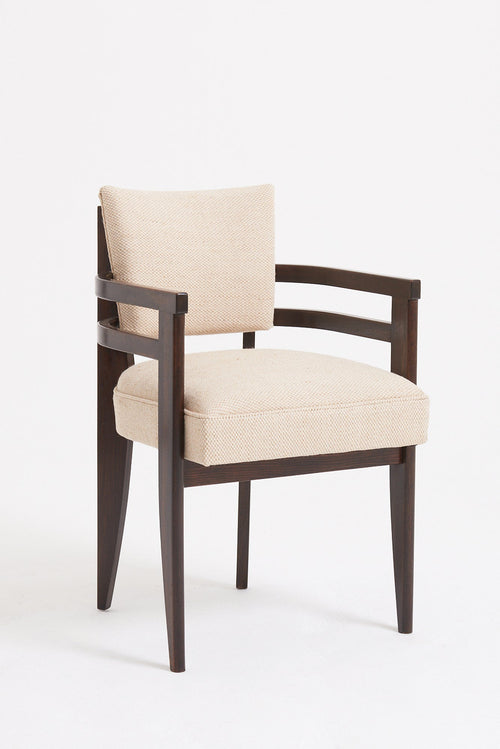 Art Deco Mahogany Armchairs