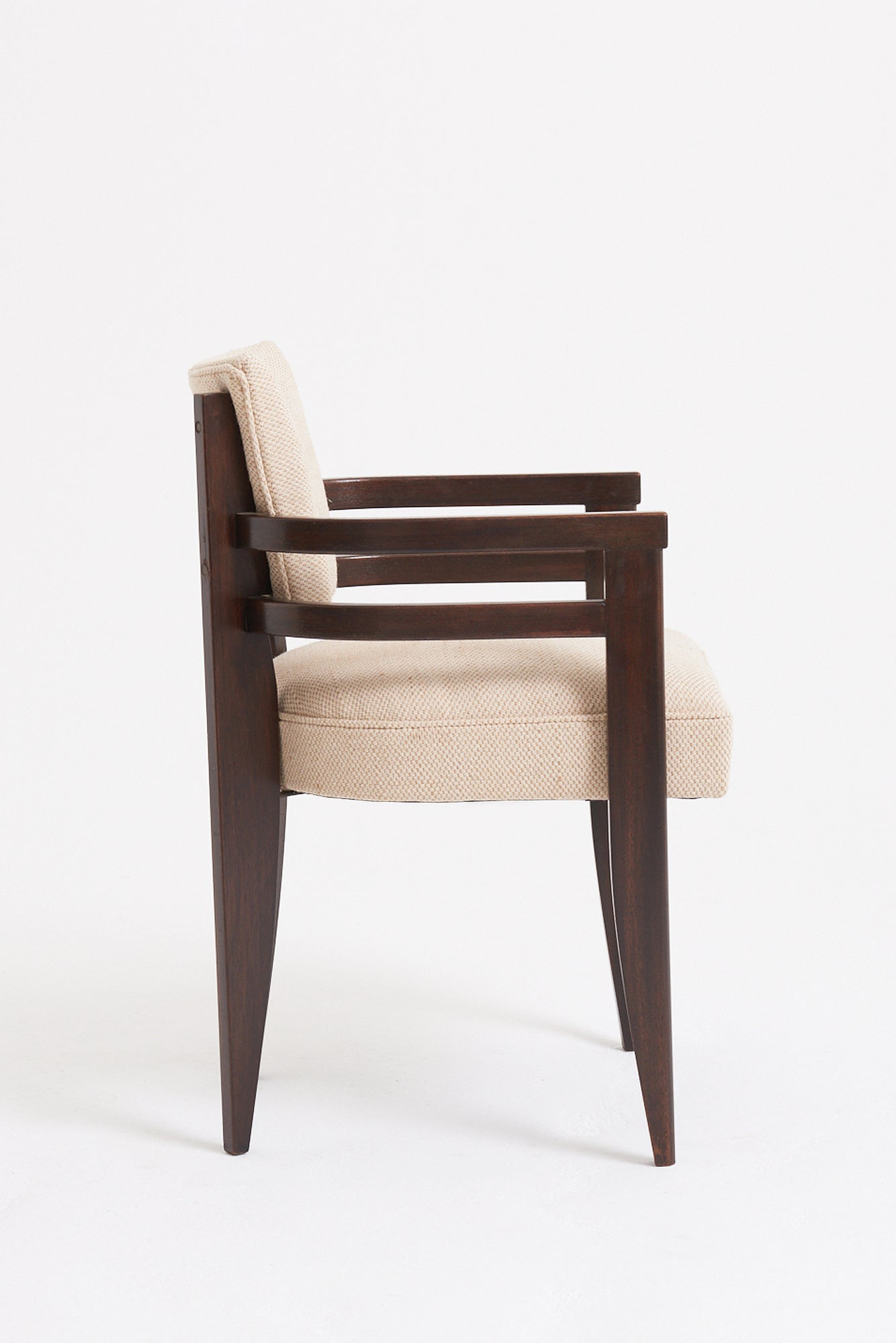 Art Deco Mahogany Armchairs