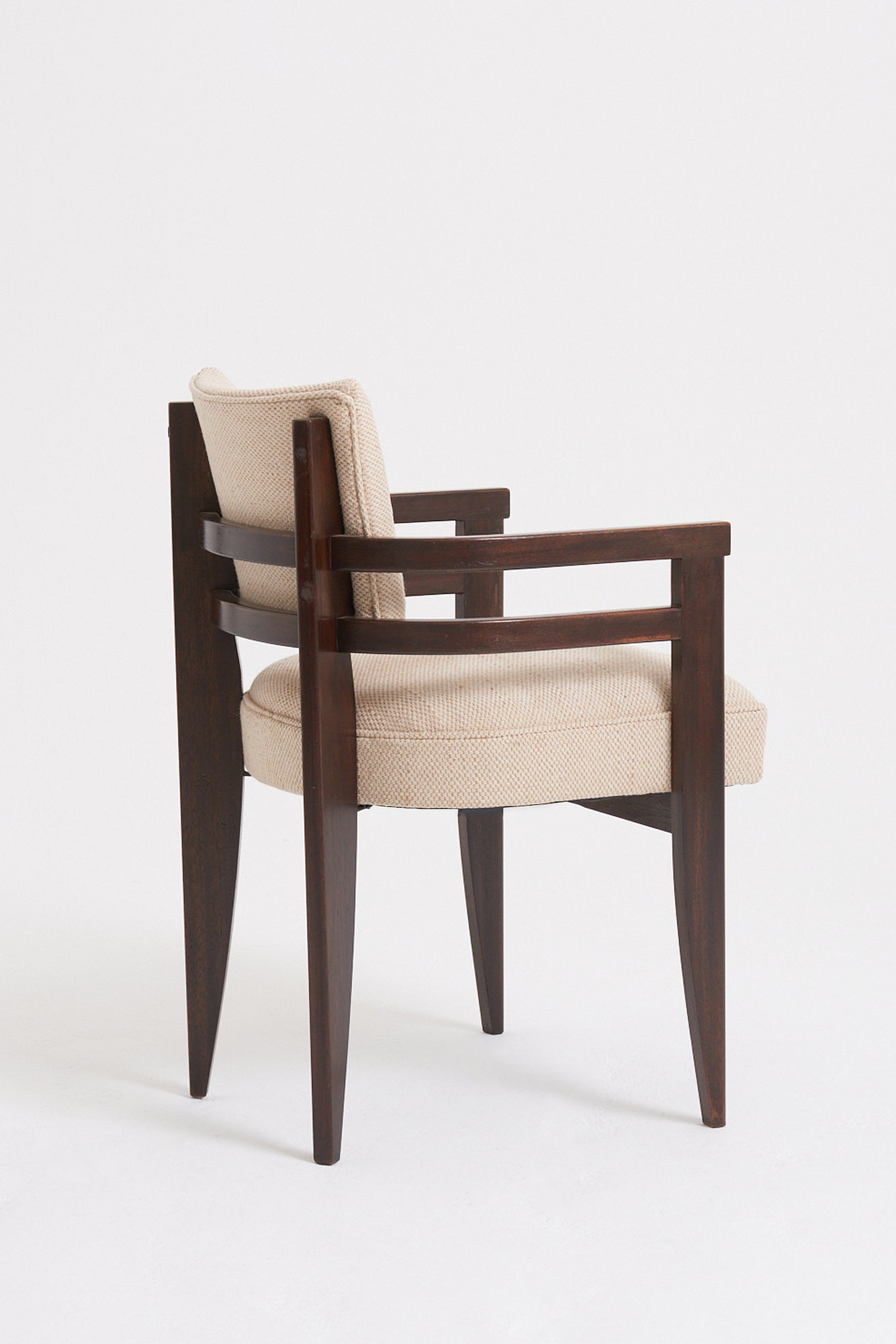 Art Deco Mahogany Armchairs