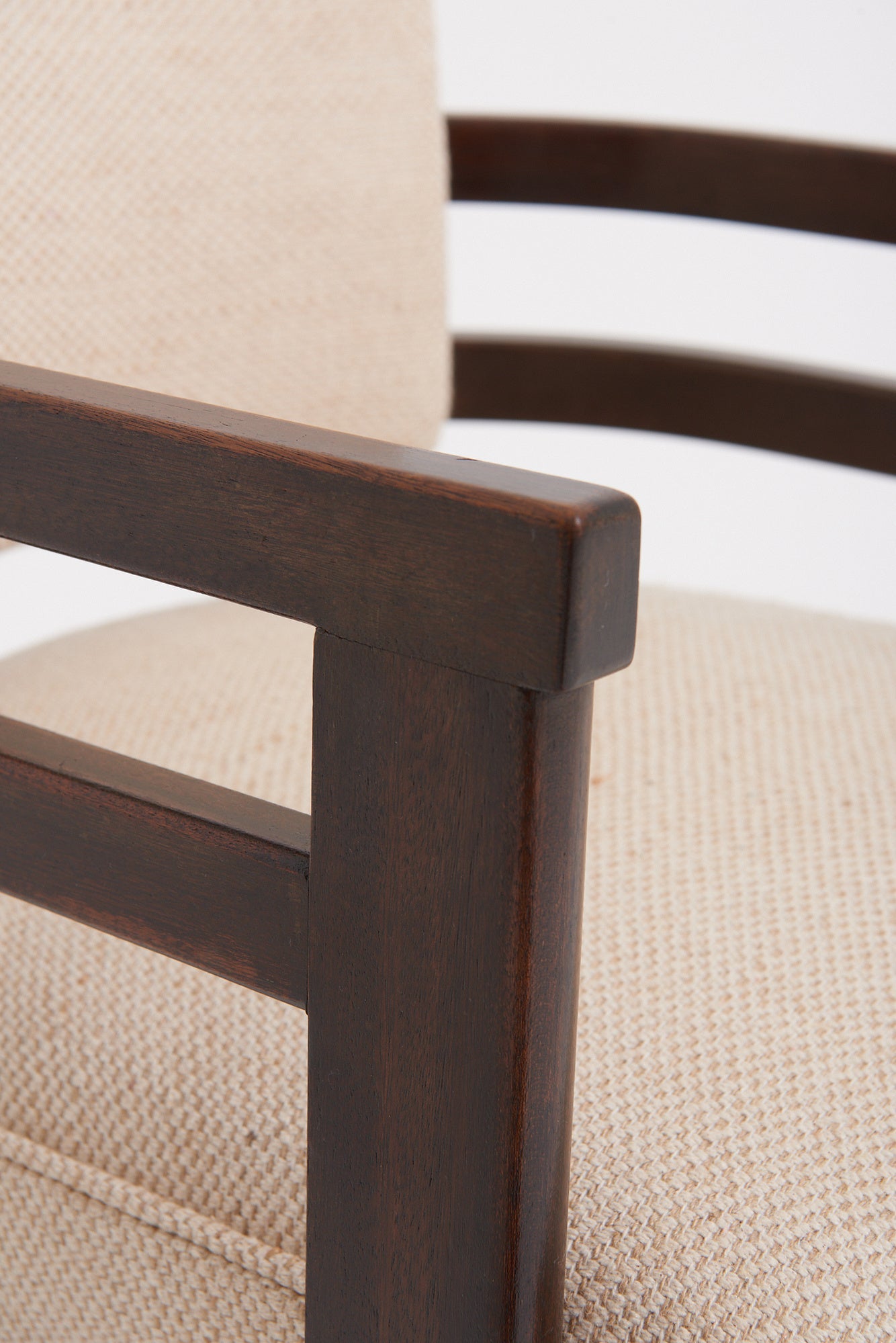 Art Deco Mahogany Armchairs