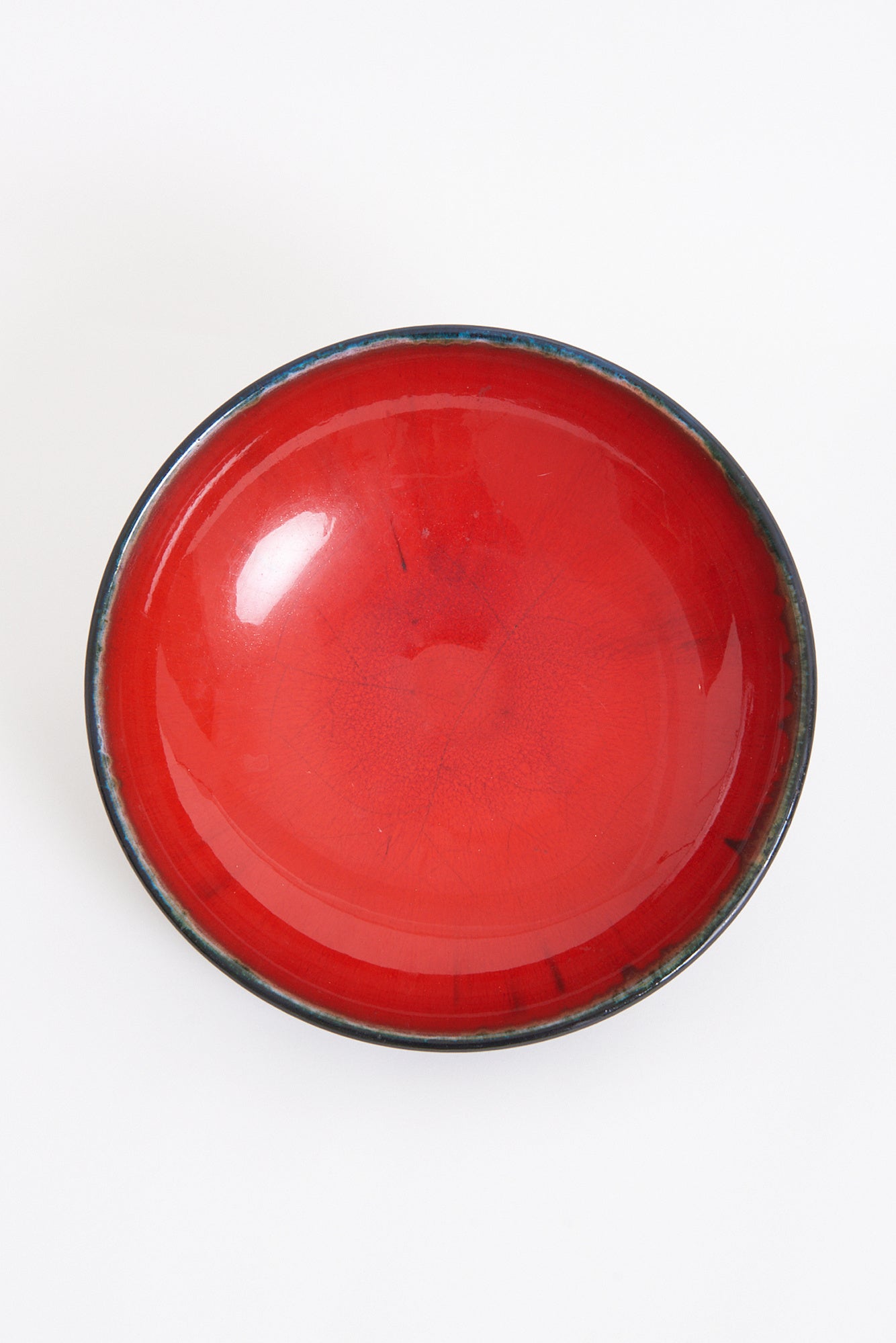 Red Ceramic Bowl by Lifas