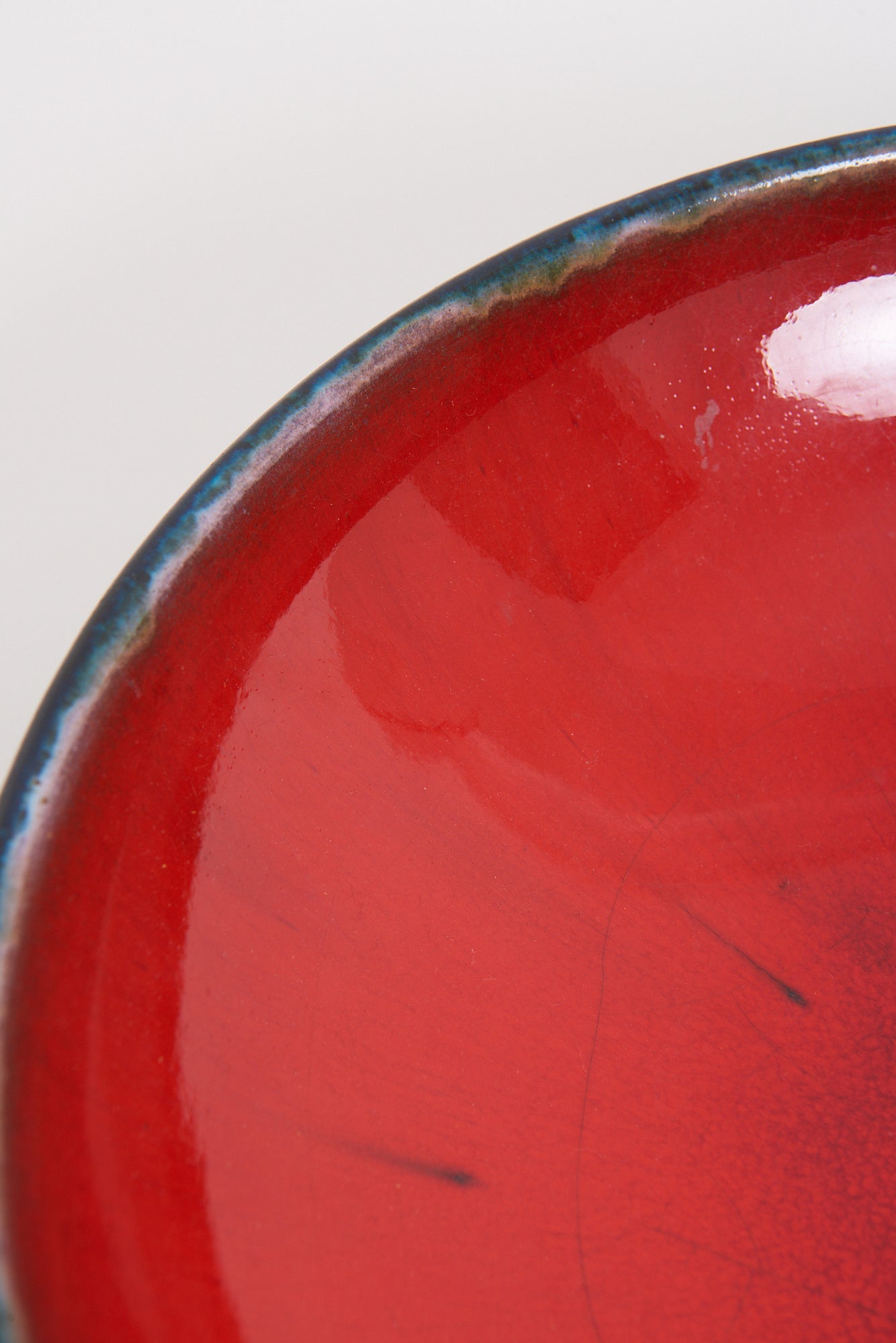 Red Ceramic Bowl by Lifas