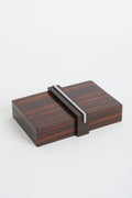 8752- Art Deco Macassar Ebony Box