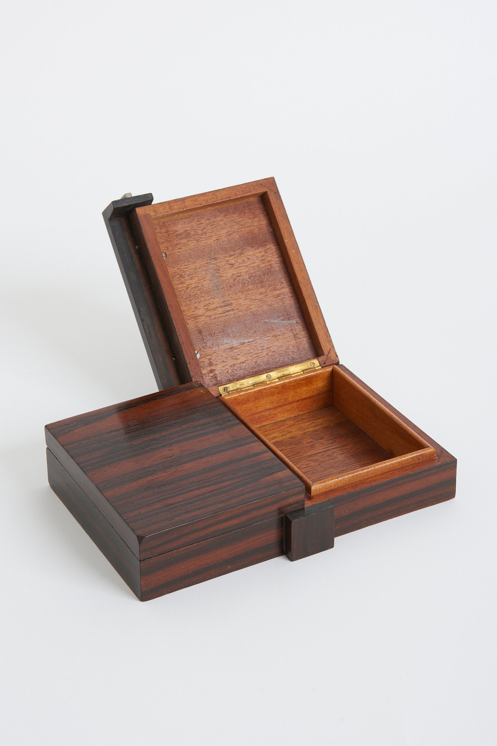 Art Deco Macassar Ebony Box