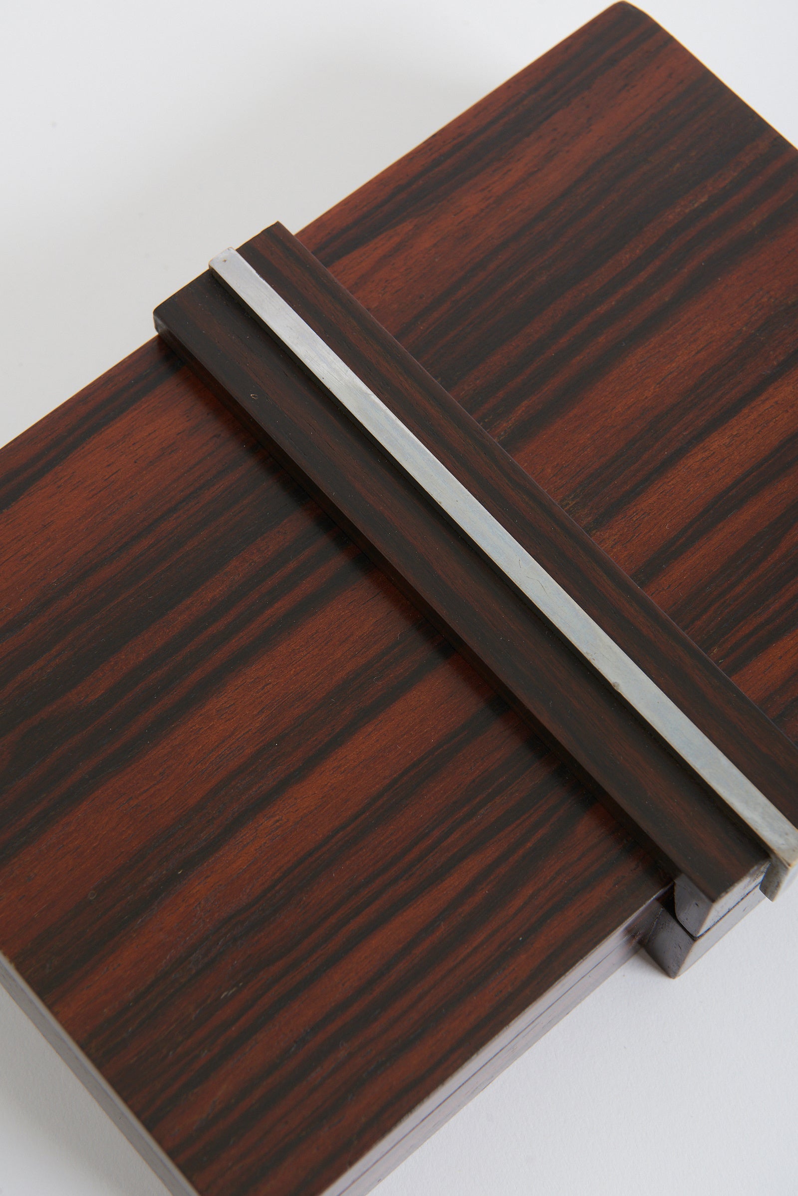 Art Deco Macassar Ebony Box