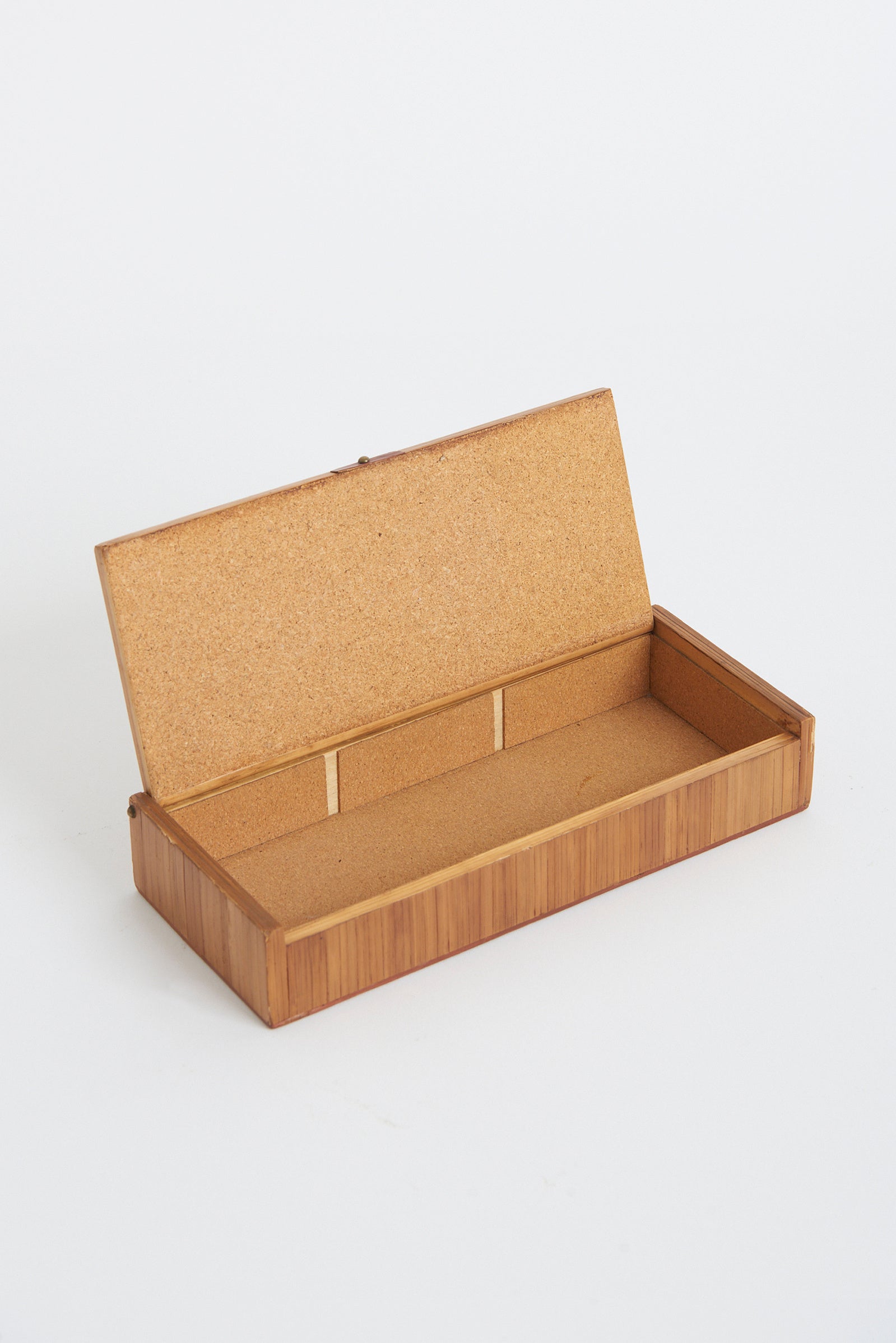 Art Deco Straw Marquetry Box
