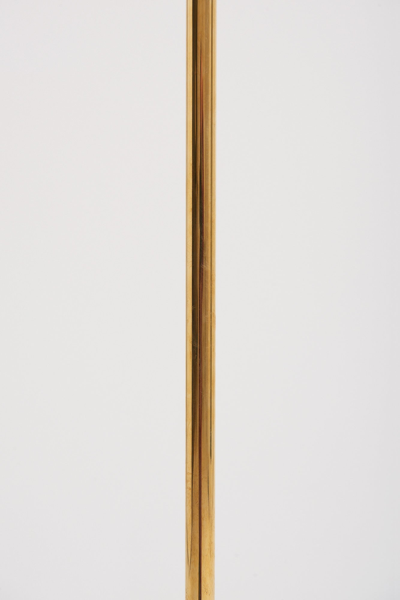 Pair of Brass and Onyx Floor Lamps