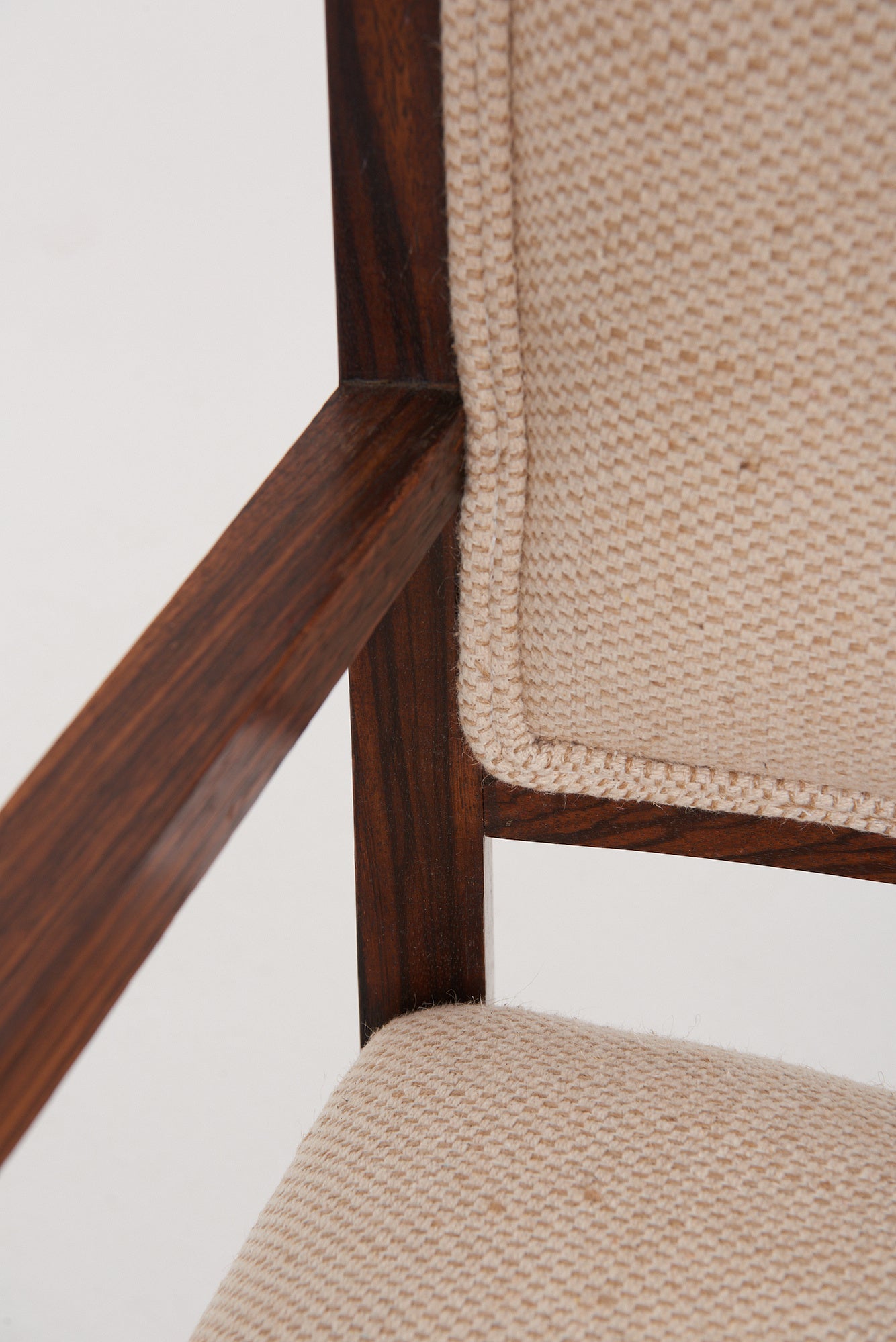 Pair of Mid-Century Macassar Armchairs