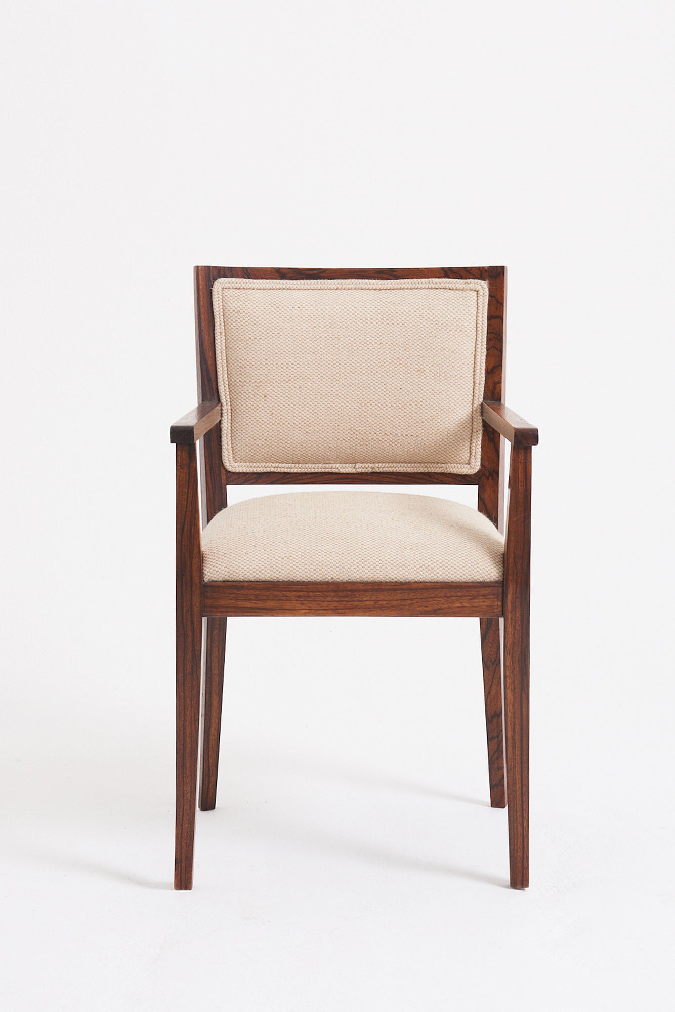 Pair of Mid-Century Macassar Armchairs
