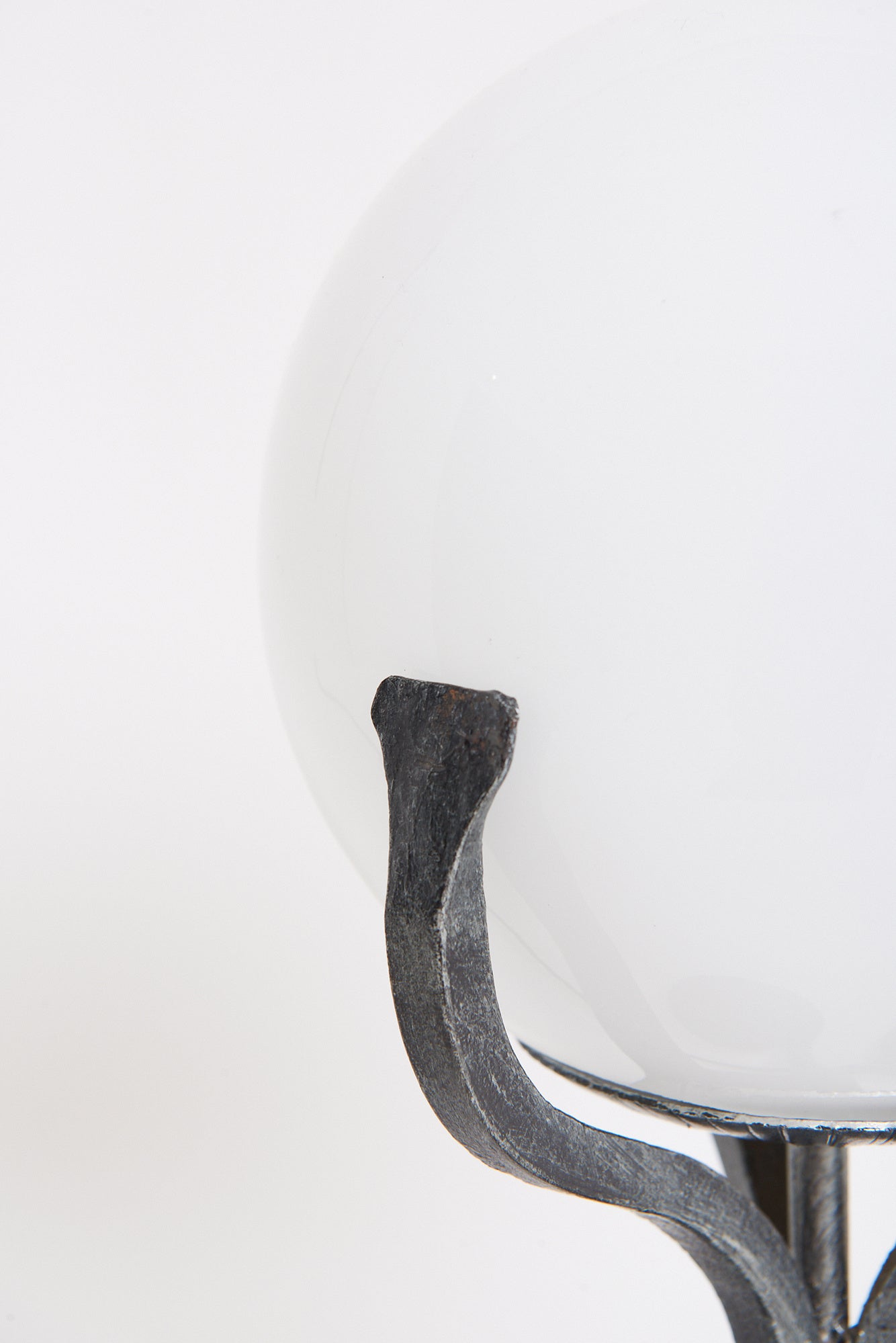 Glass Globe Table Lamp