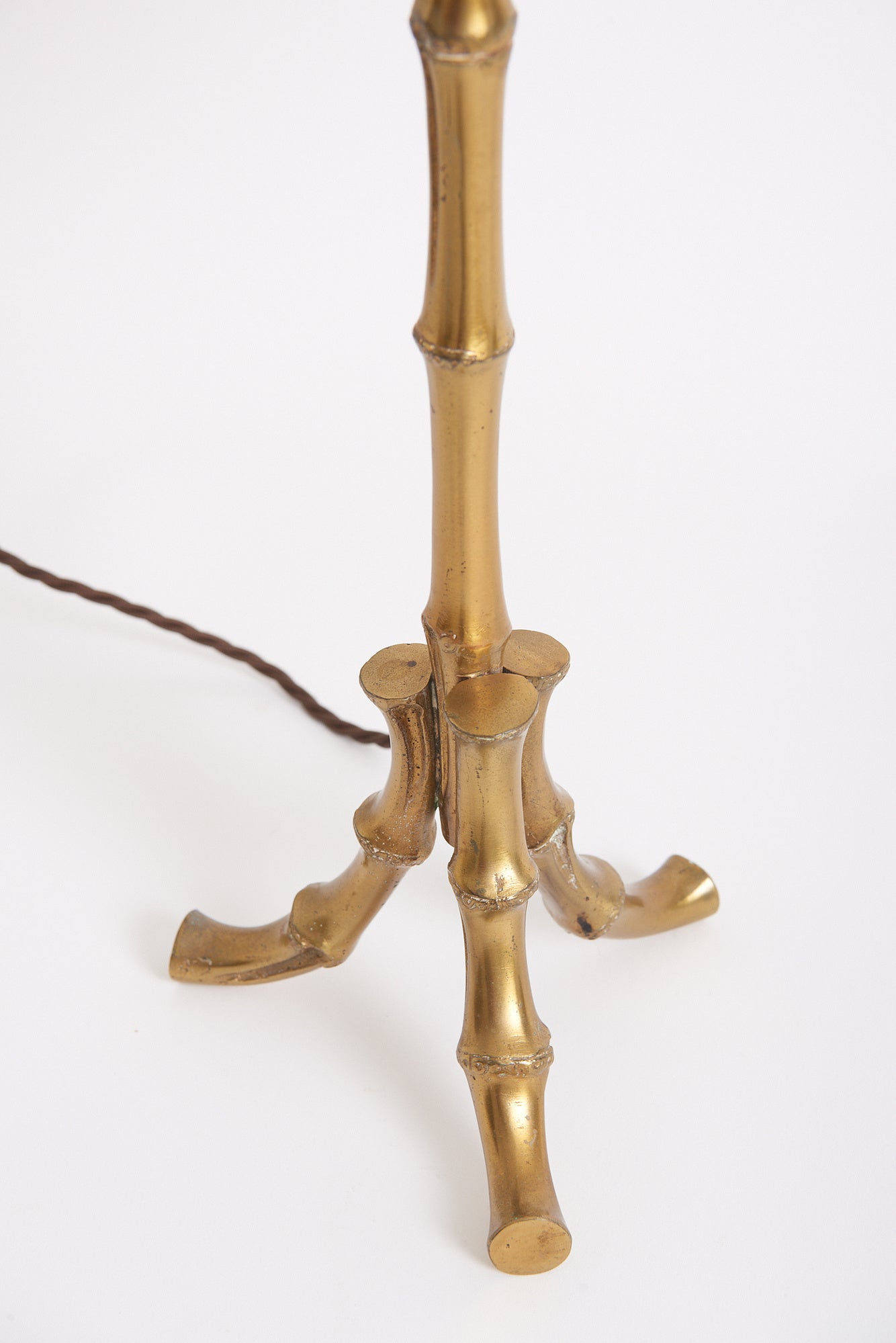 Brass Bamboo Table Lamp