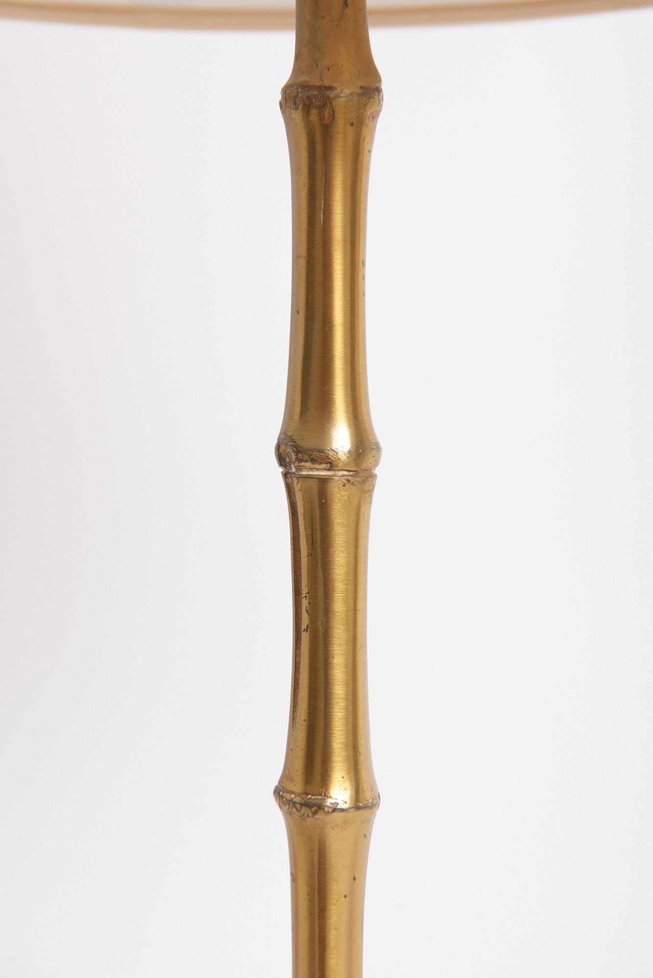 Brass Bamboo Table Lamp