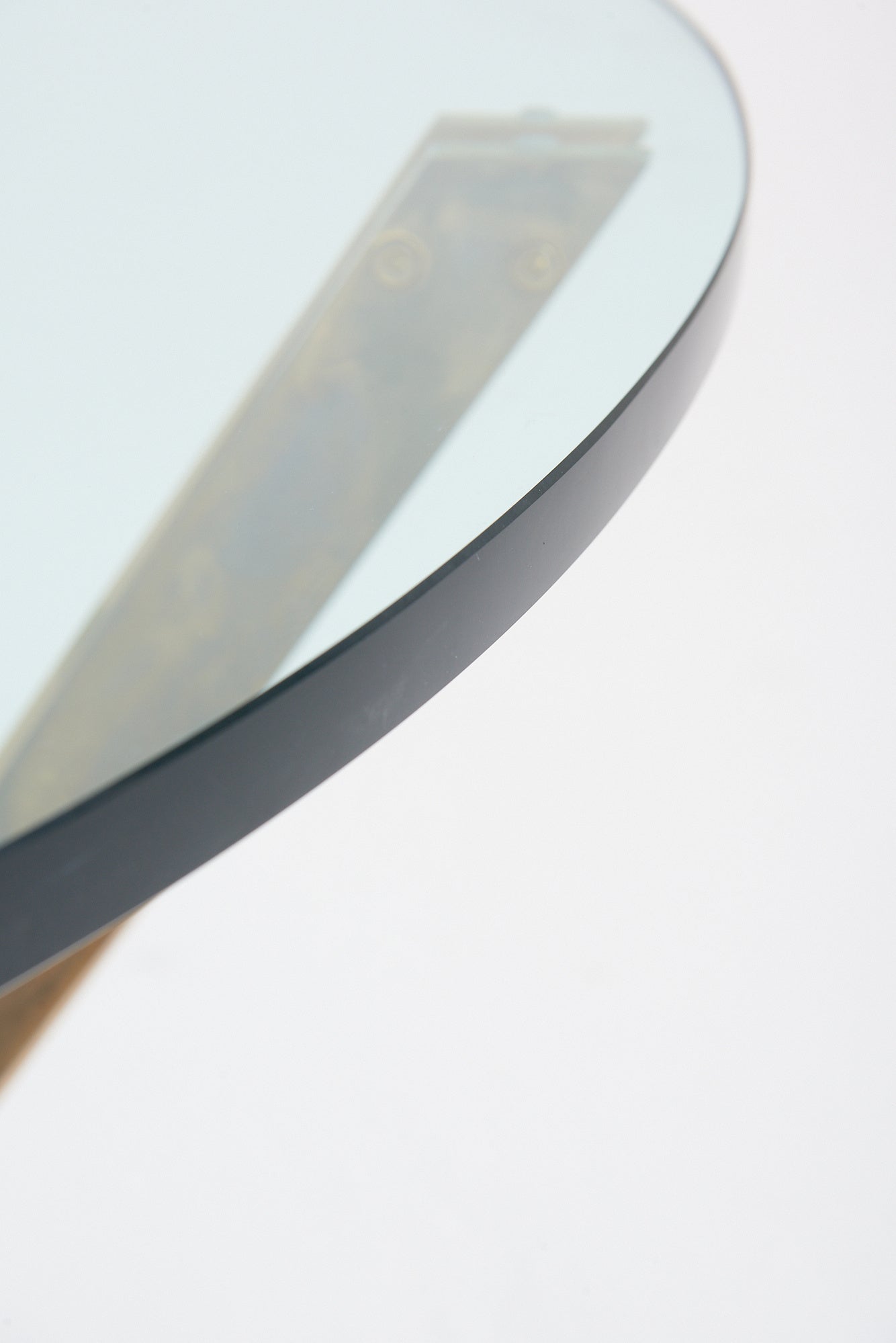 Circular Glass Top Coffee Table