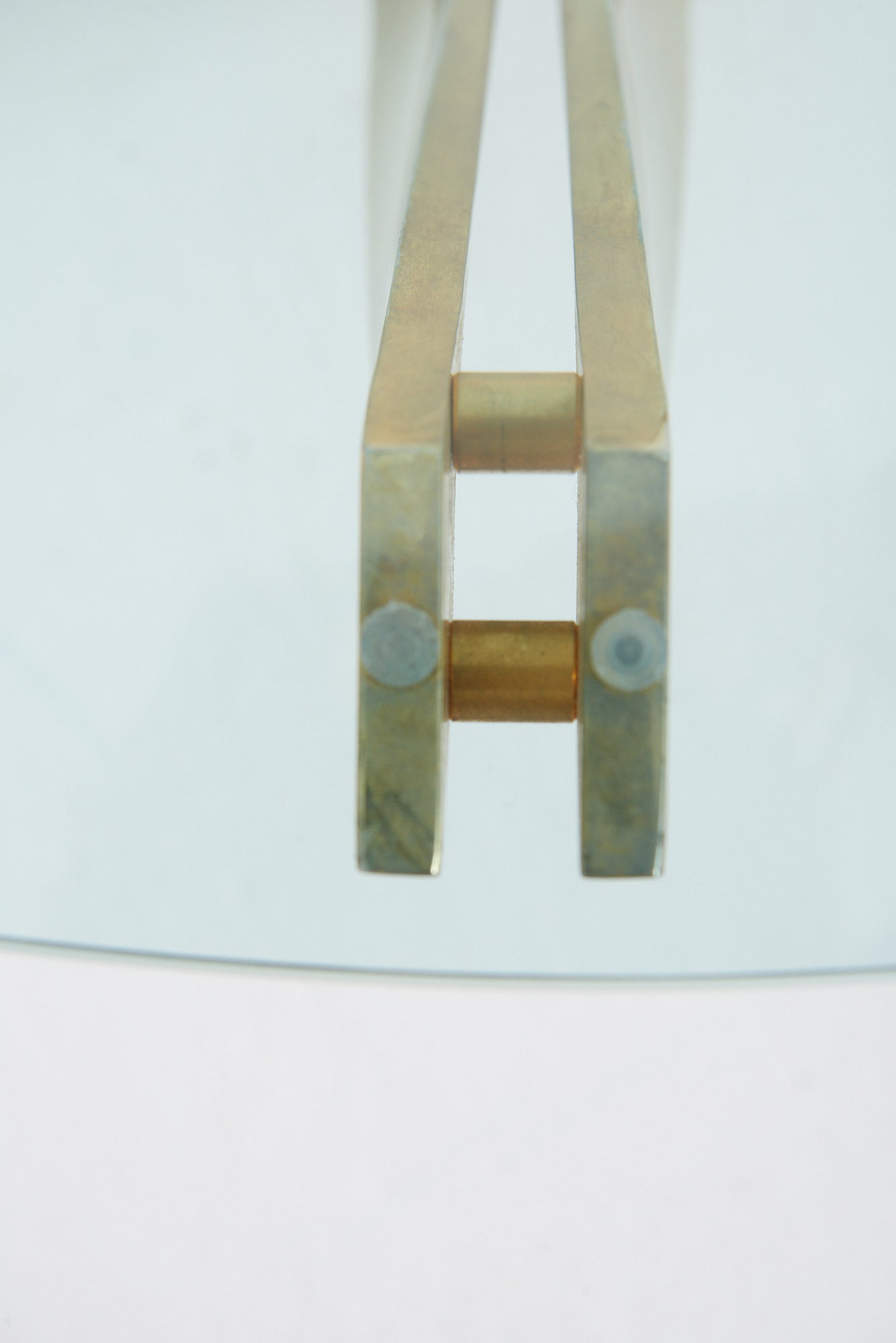 Circular Glass Top Coffee Table