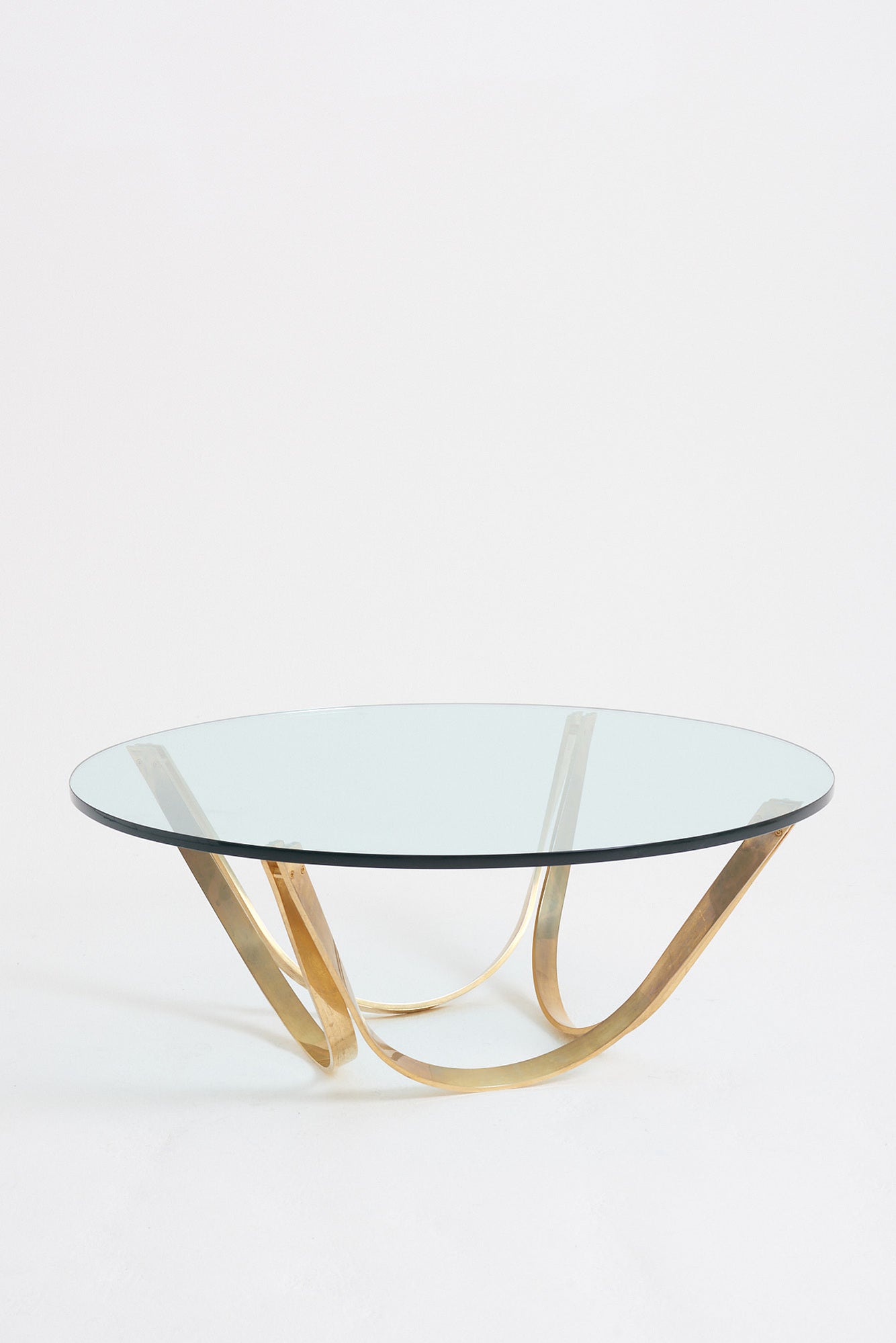 Circular Glass Top Coffee Table