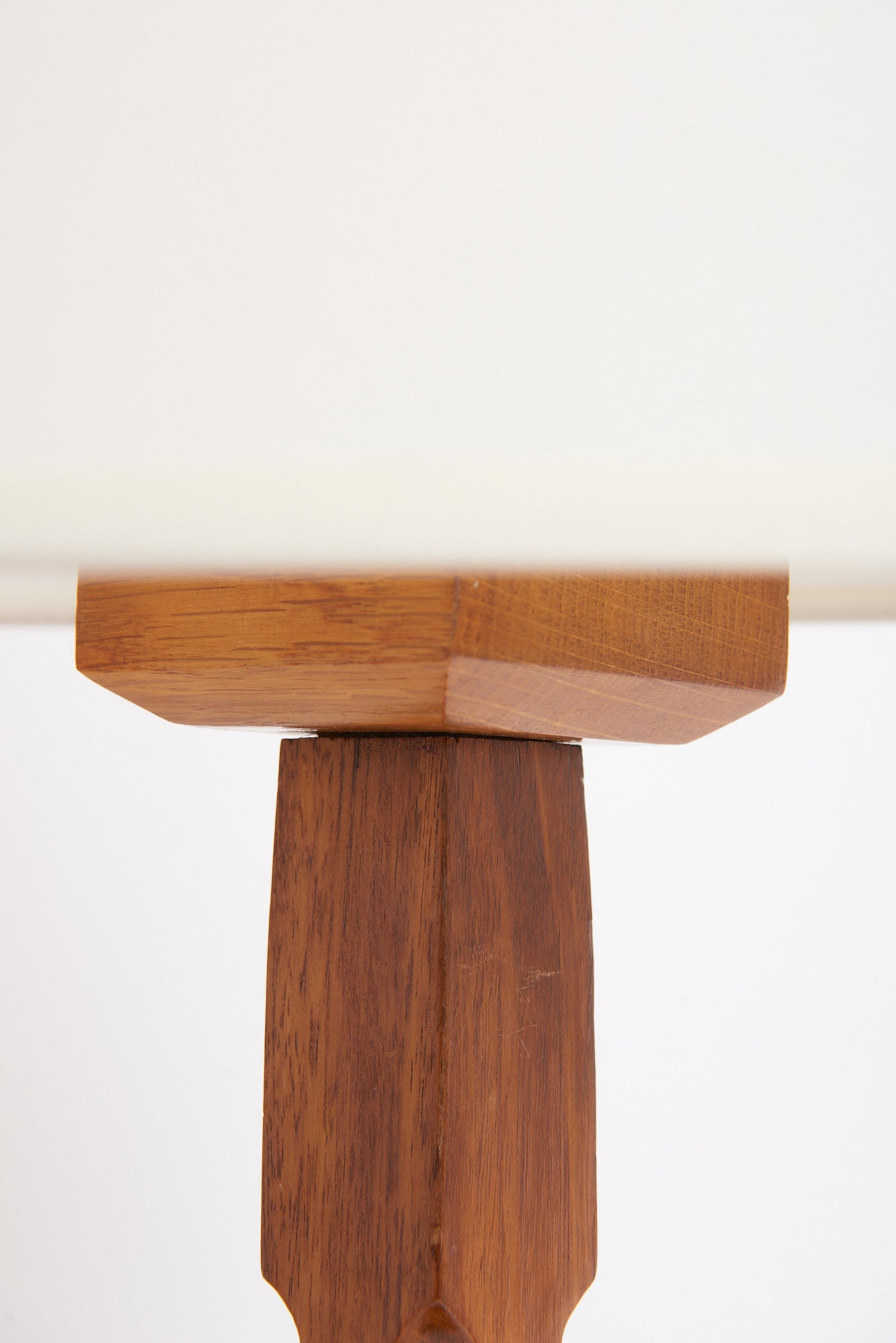 Pair of Arts & Craft Oak Table Lamps