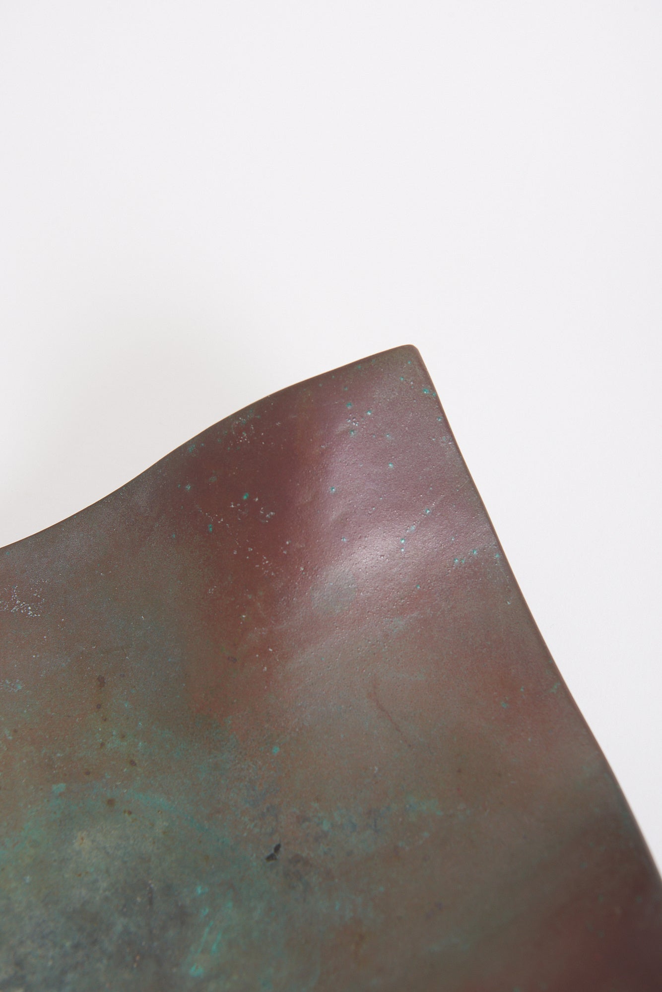8833- Bronze Free Form Bowl