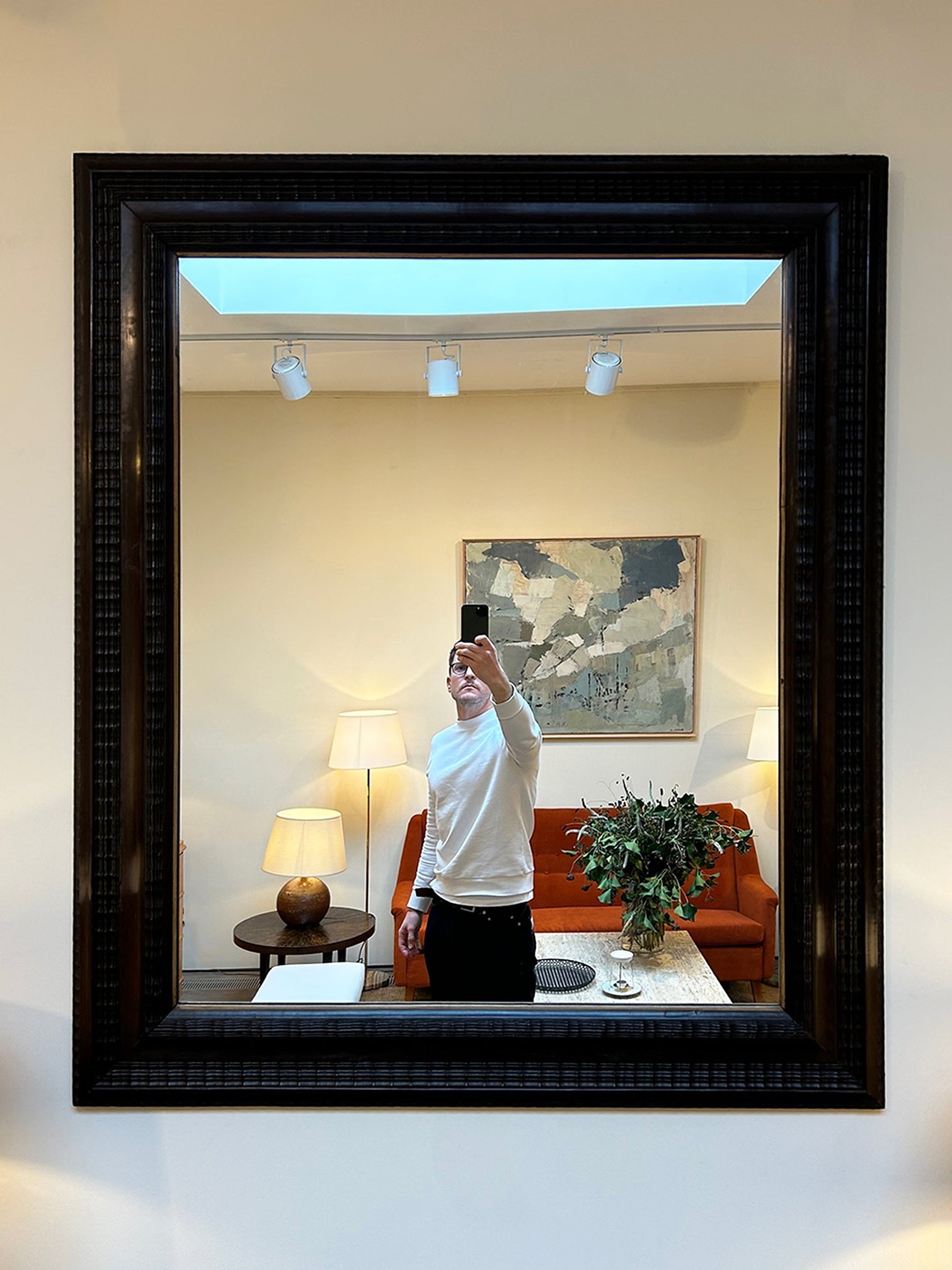 Flemish Style Ripple Frame Mirror