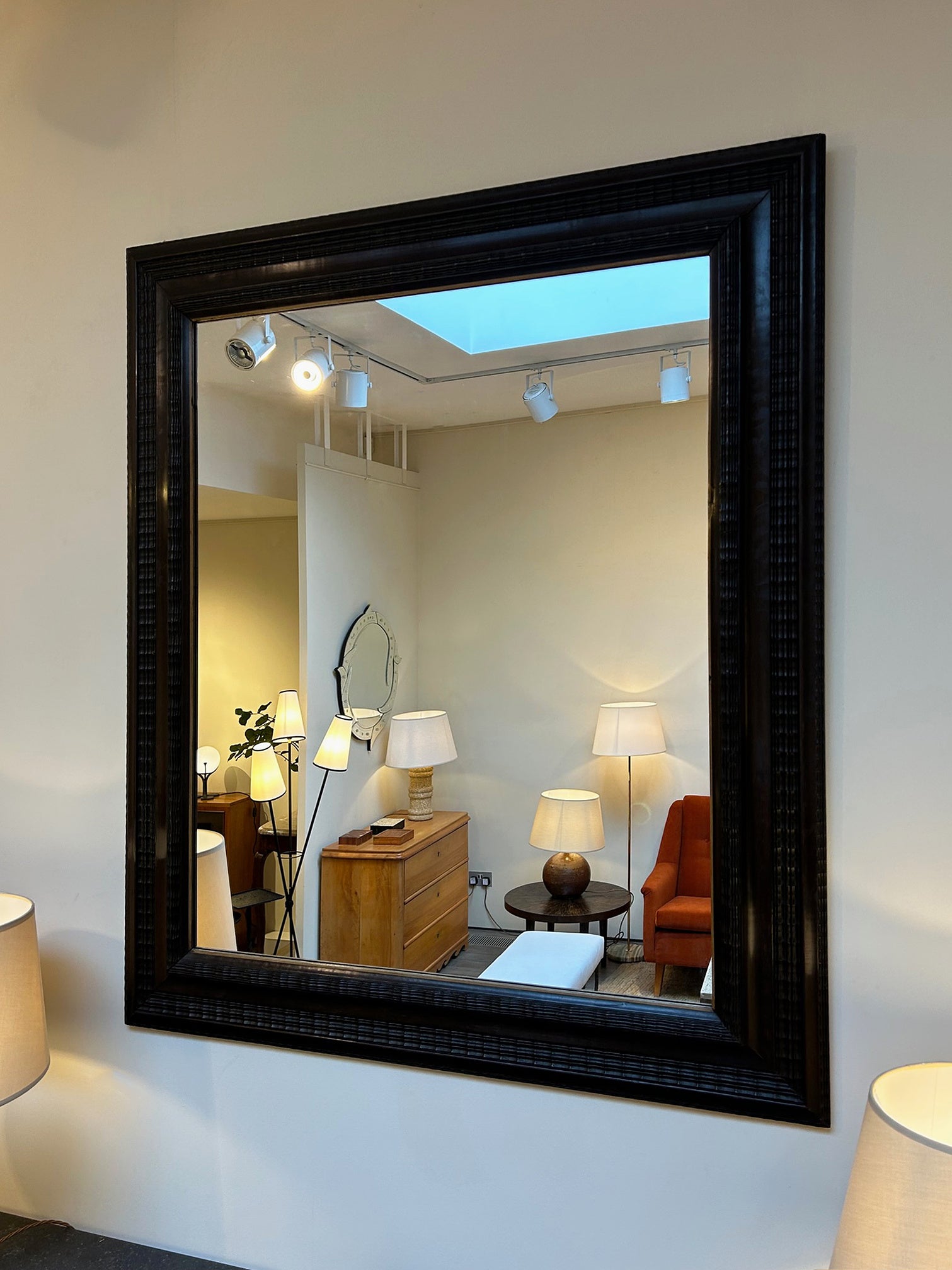 Flemish Style Ripple Frame Mirror