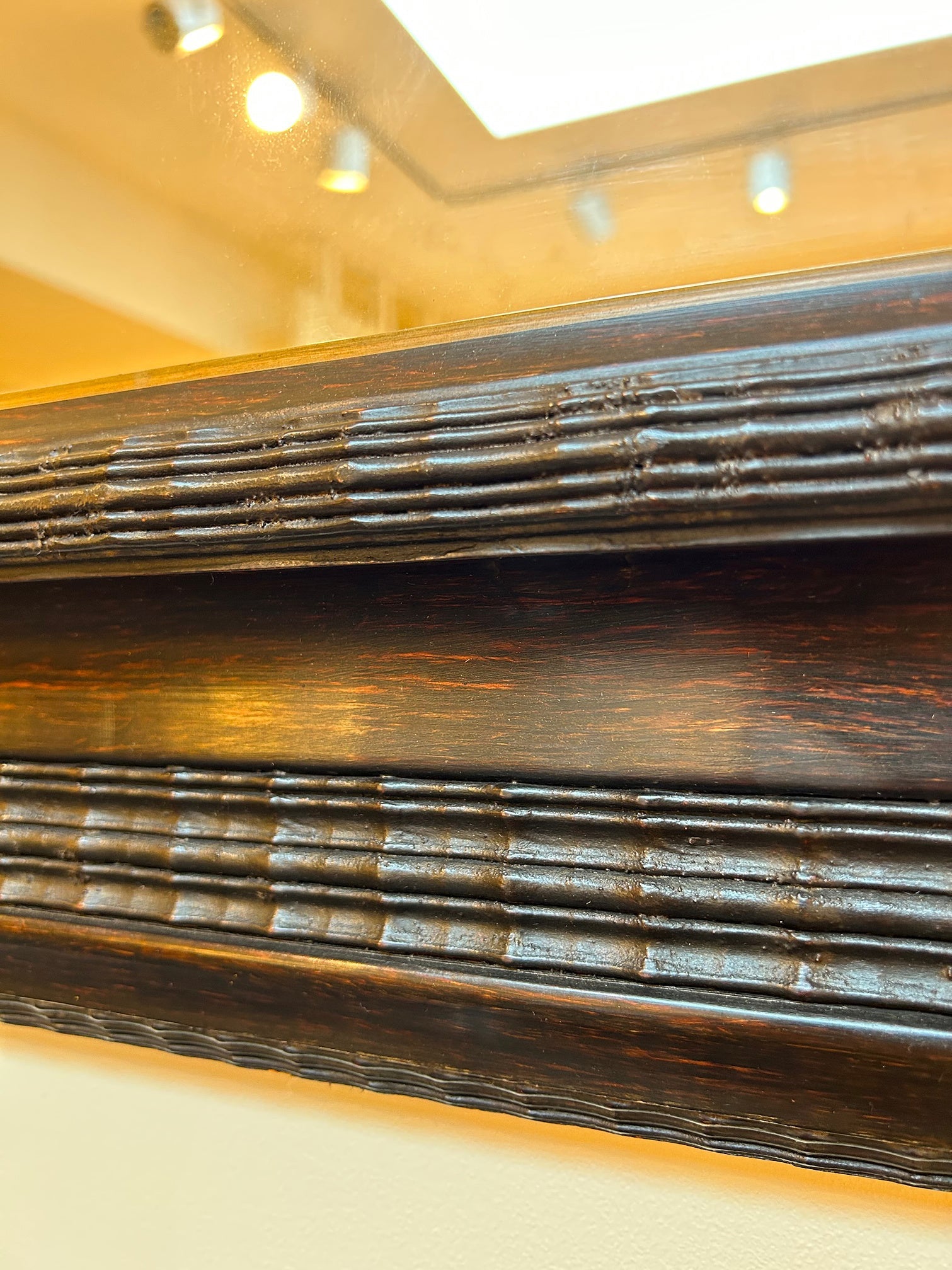 Flemish Style Ripple Frame Mirror