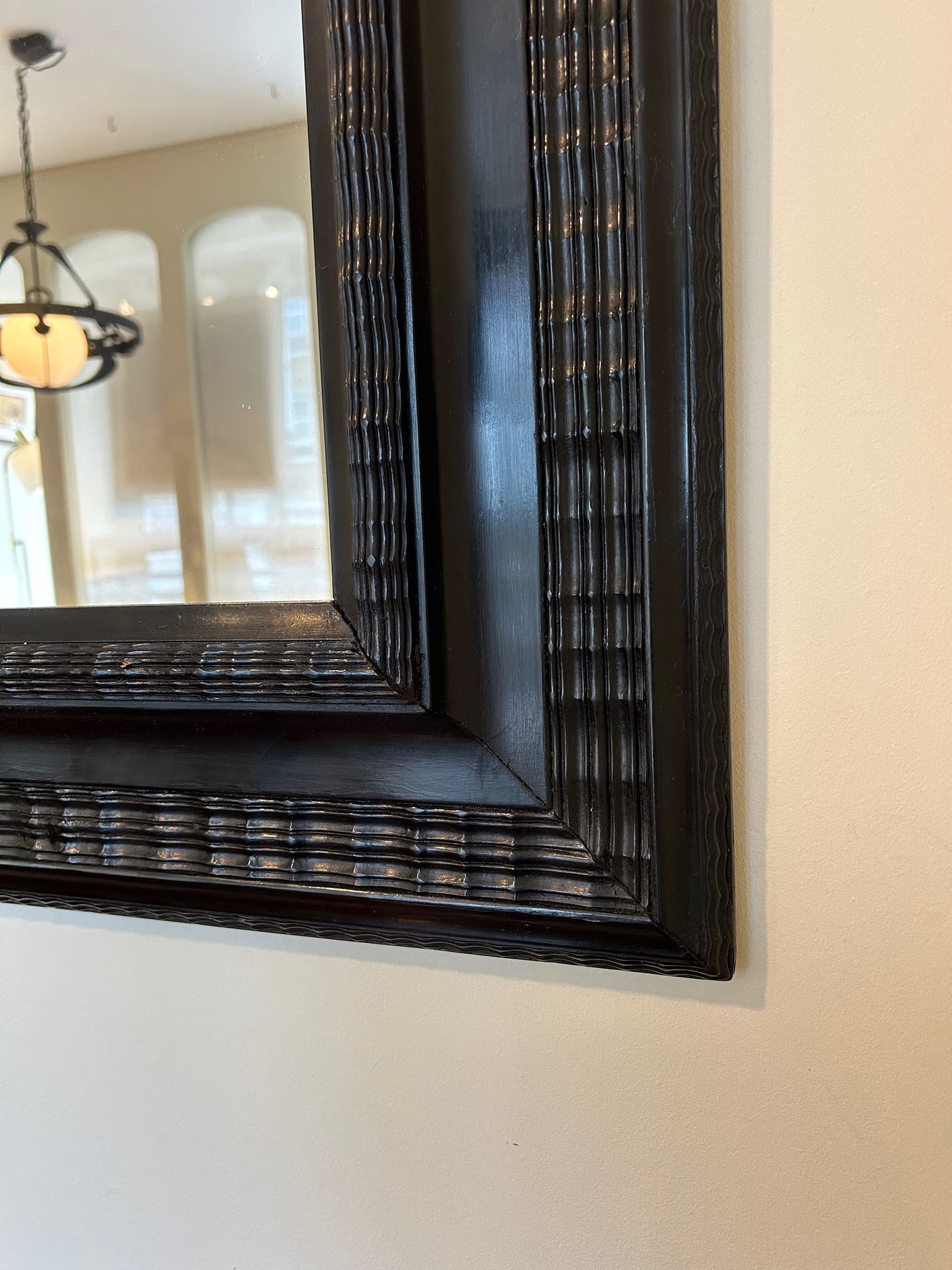 Flemish Style Ripple Frame Mirror
