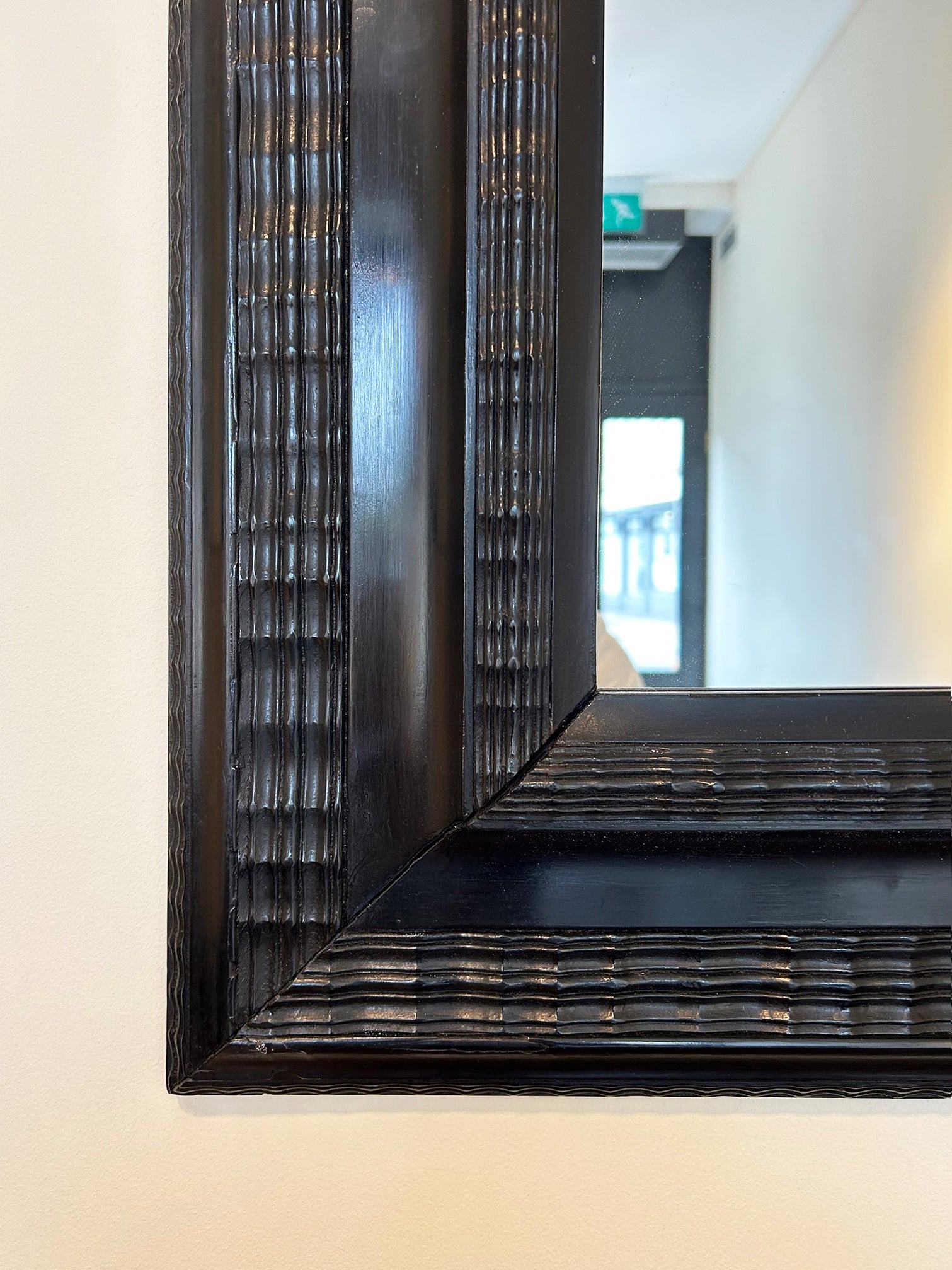 Flemish Style Ripple Frame Mirror