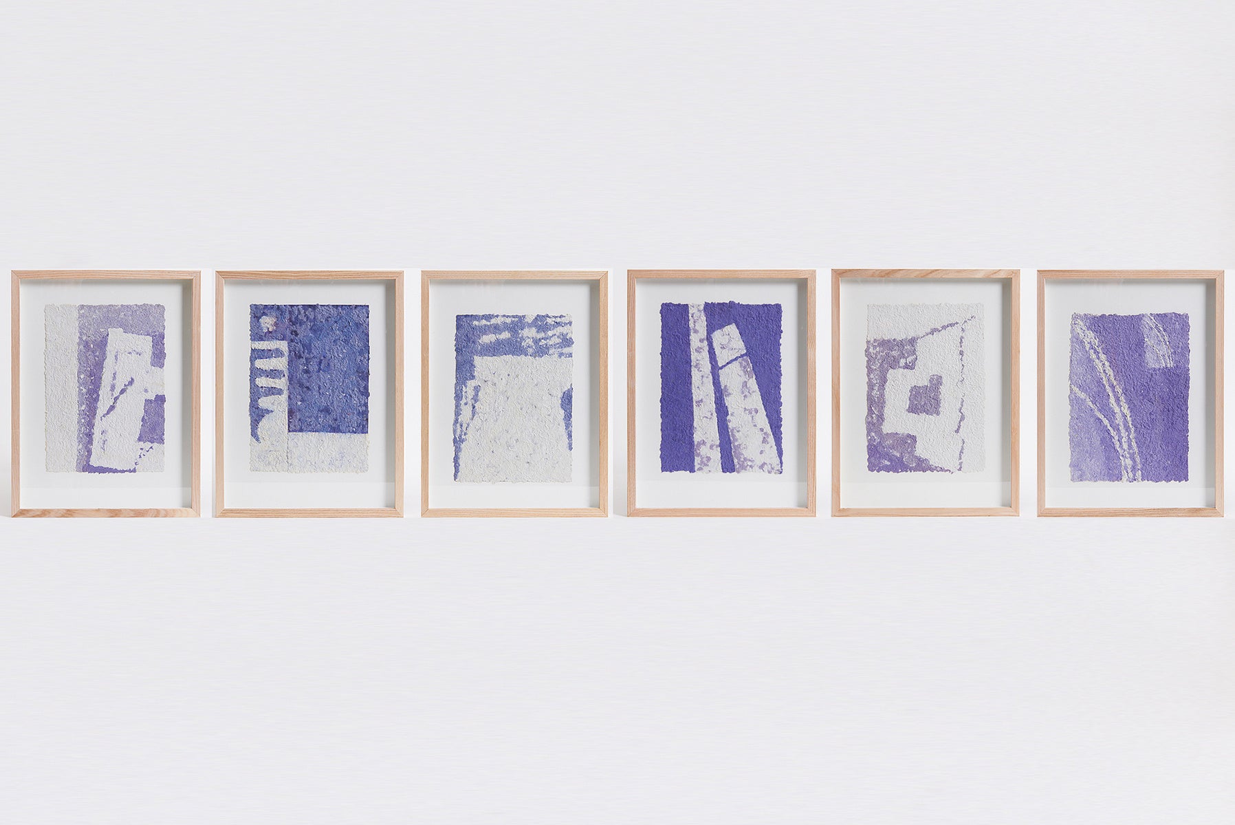 Set of 6 Works on Paper by Marinette Lefillâtre